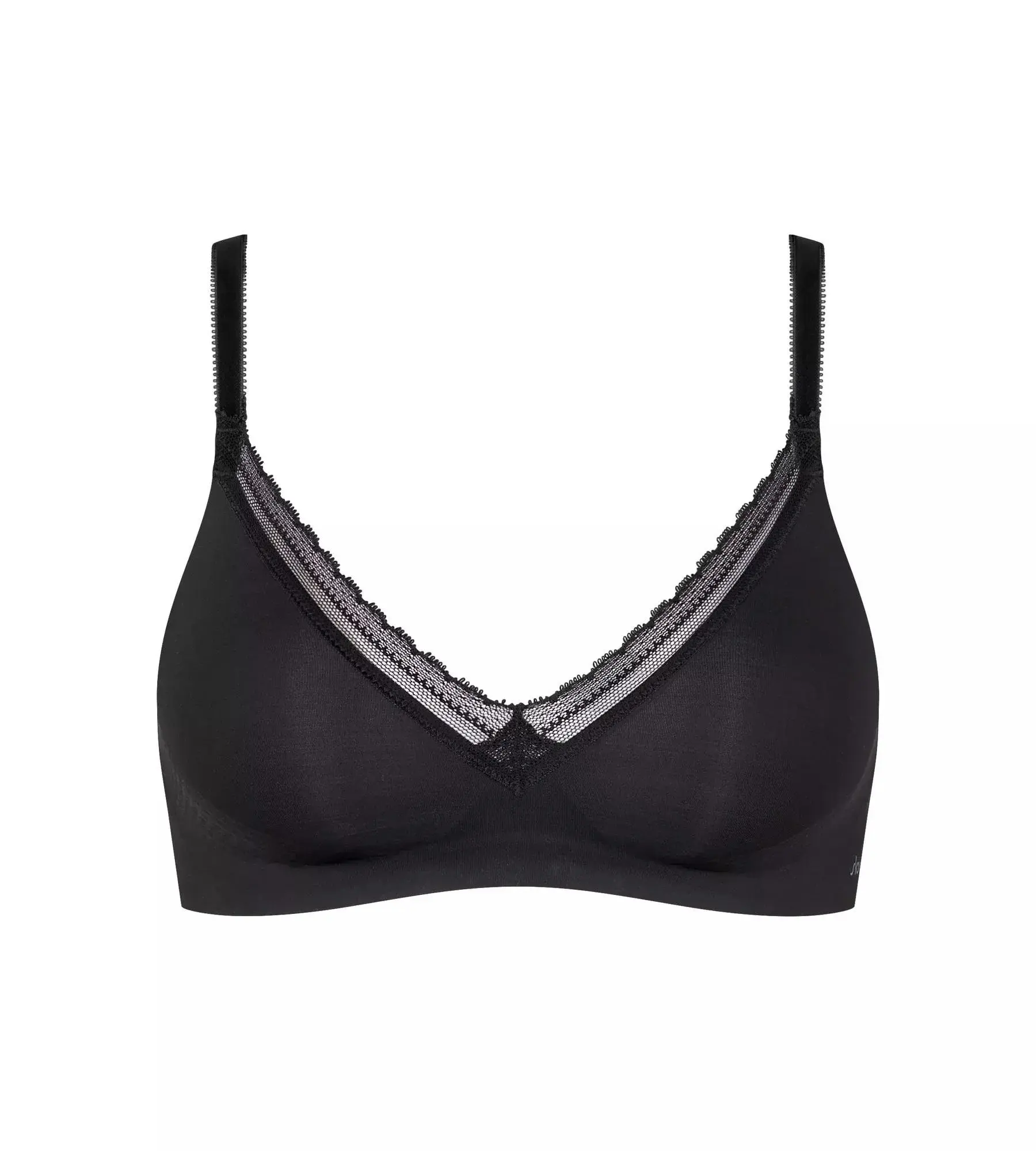 Podprsenka bez kostic BODY ADAPT Twist Soft bra - SLOGGI černá (0004) 00XS