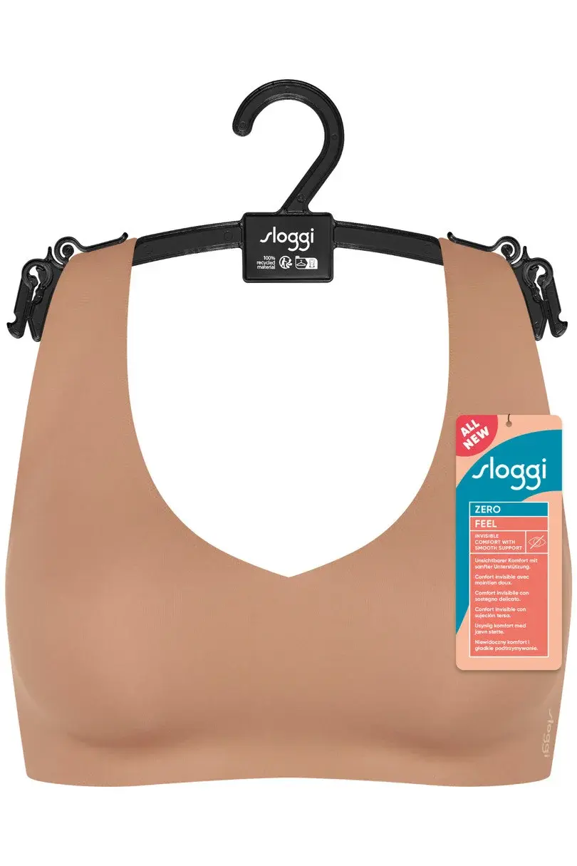 TOP SLOGGI ZERO FEEL 2.0 BRALETTE CACAO L