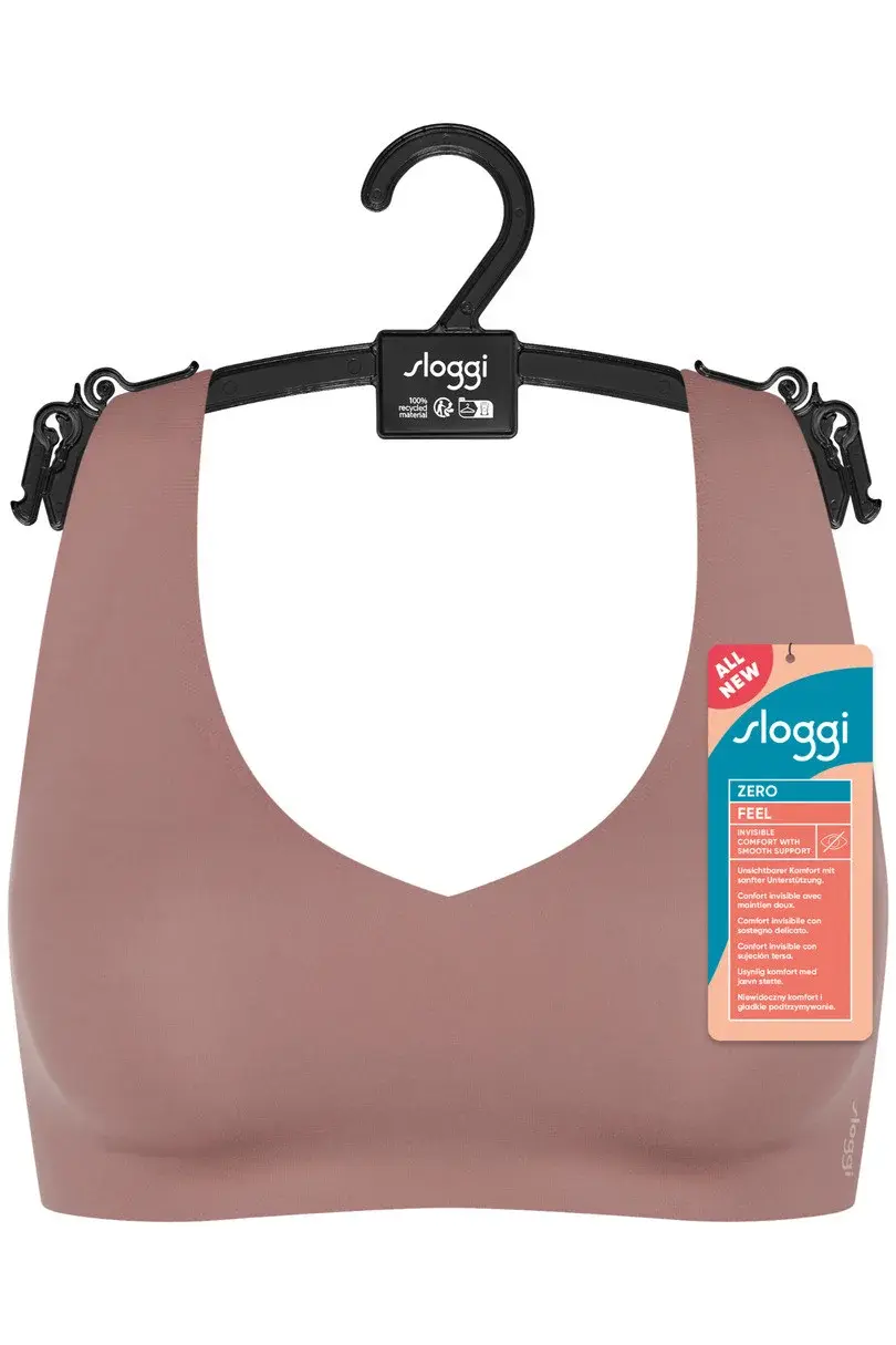 TOP SLOGGI ZERO FEEL 2.0 BRALETTE CACAO S