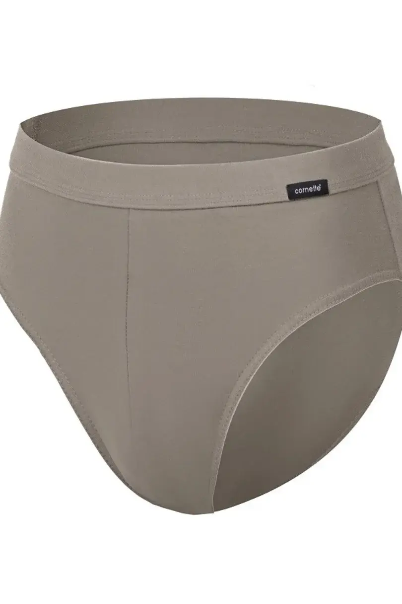 Pánské slipy Authentic 093 3-5XL khaki 3xl