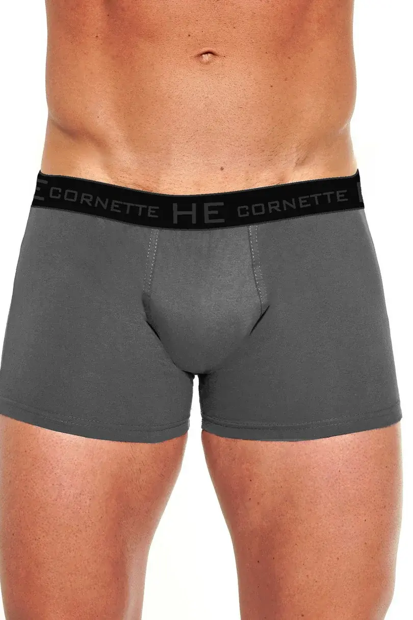 Pánské Boxerkyky High Emotion - CORNETTE GRAFIT NOVINKA XL