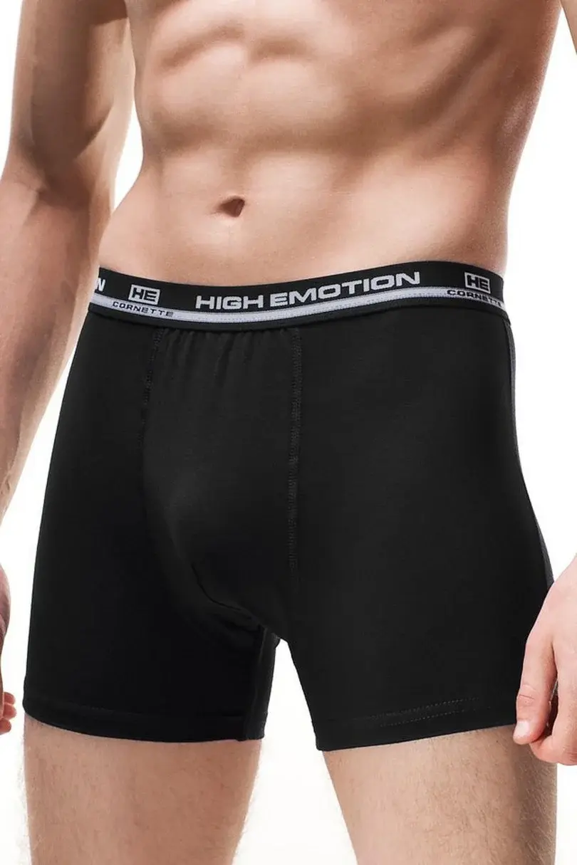 Pánské Boxerkyky High Emotion - CORNETTE ČERNÁ NOVINKA XXL