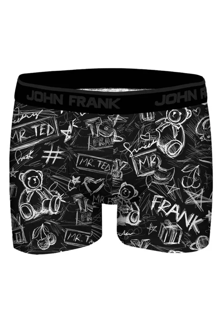 Pánské boxerky John Frank JFBDMOD126 Dle obrázku XL