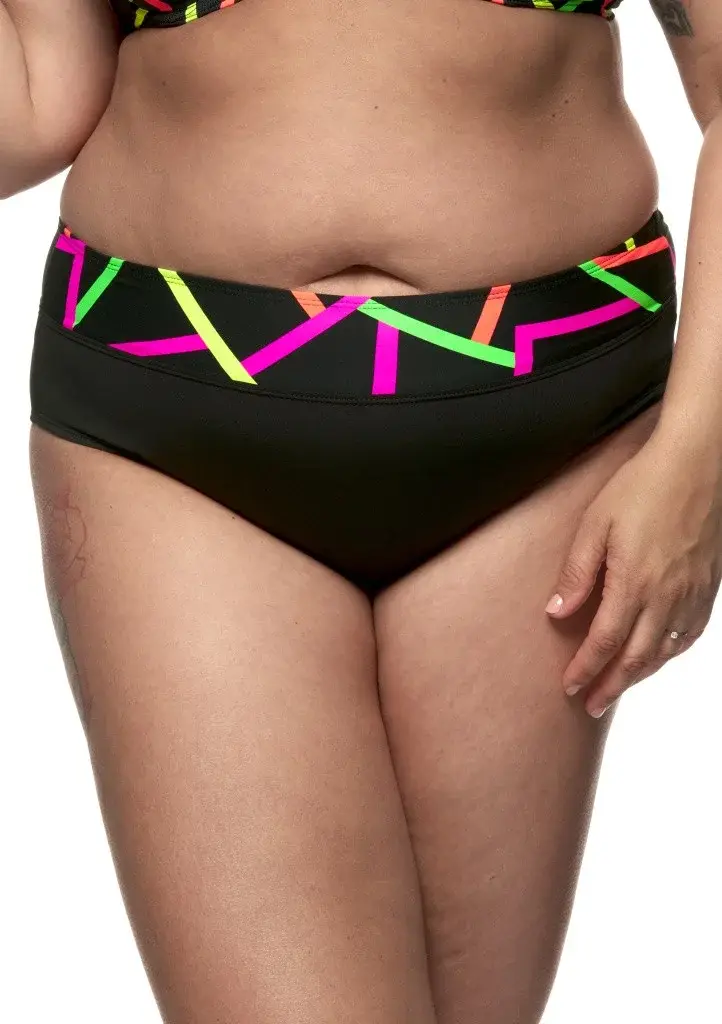 Dámské plavky Fantasy Neon K1101 spodní díl 3xl Dle obrázku