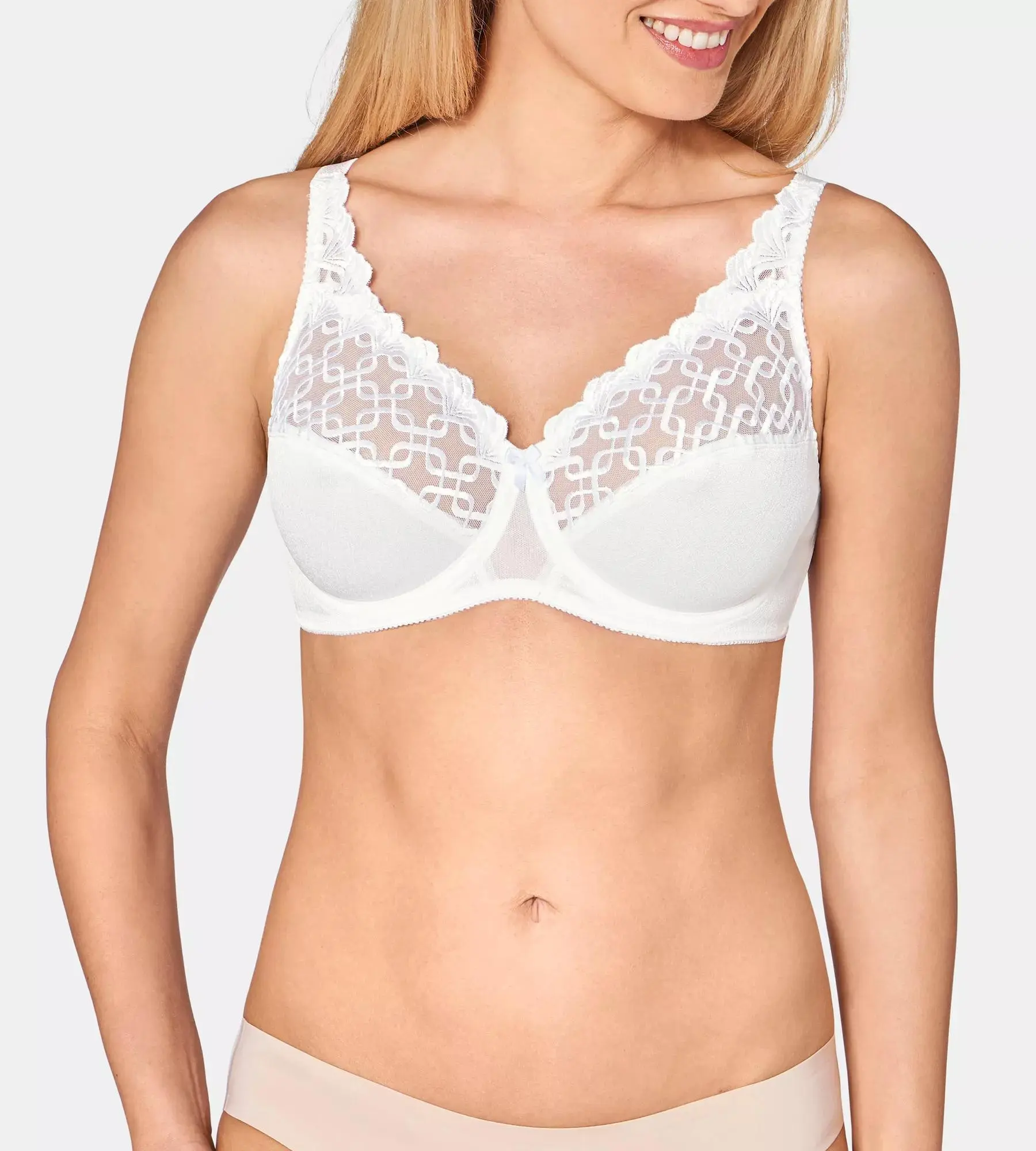 Dámská podprsenka Letizia W01 X - WHITE - bílá 0003 - TRIUMPH WHITE 95E