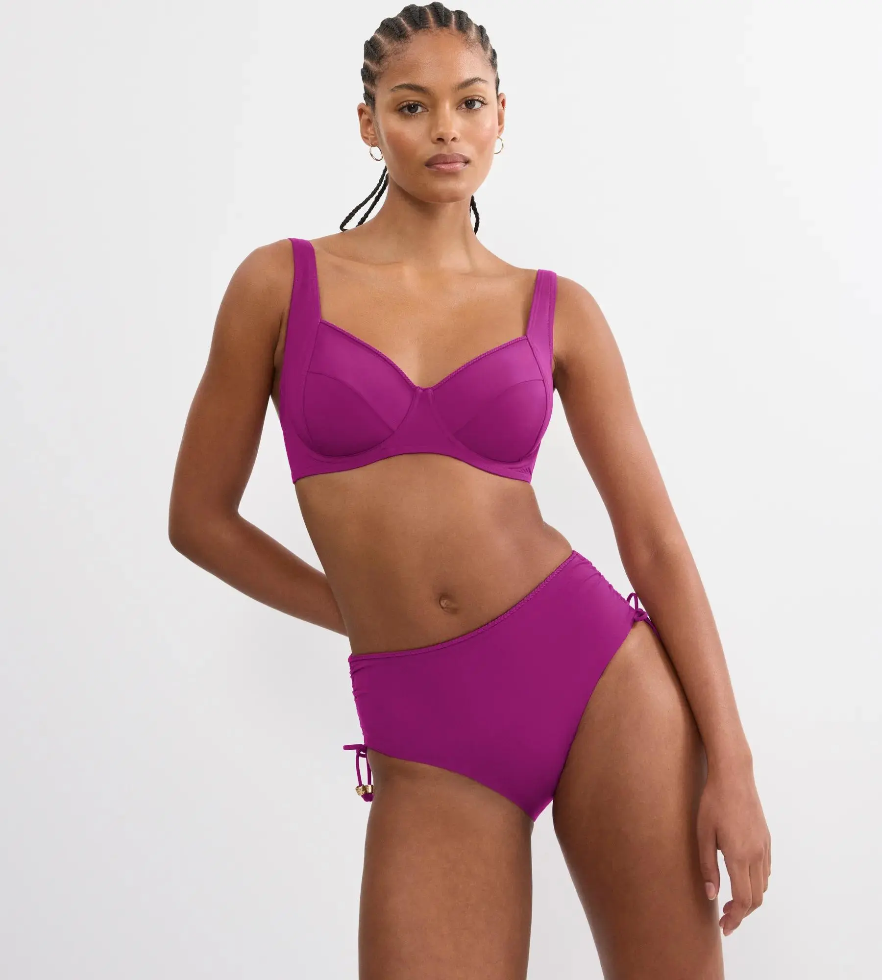 SUMMER TWIST - Minimizer podprsenka s kosticemi — zmenšující střih Triumph RASPBERRY JUICE