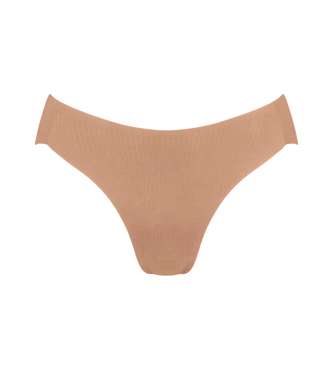 Dámské kalhotky ZERO Feel Pure High leg - BROWN - sv. hnědé 00CM - SLOGGI NOSTALGIC BROWN M