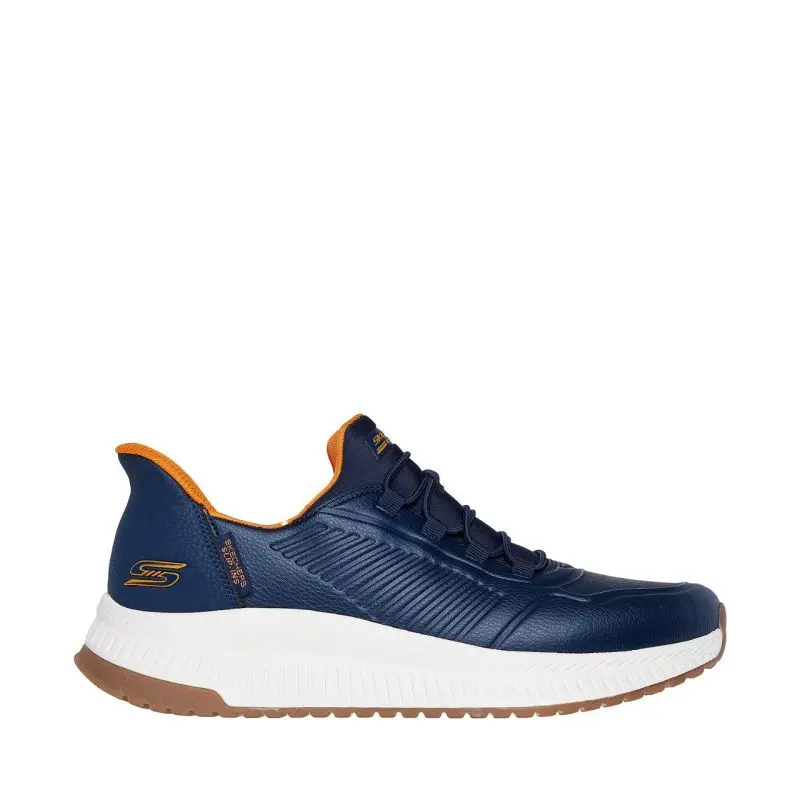 Pánské boty Skechers Bobs Squad 4 Direct Step navy blue 118424 NVY
