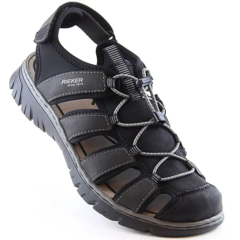 Vestavěné sandály Rieker M 26770-00 RKR584 41