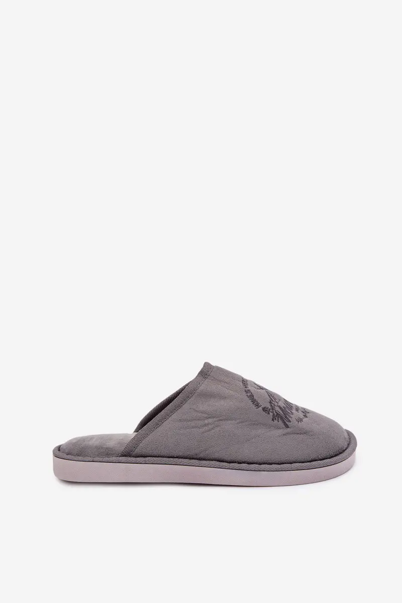 Pánské šedé pantofle Tiranne 44/45