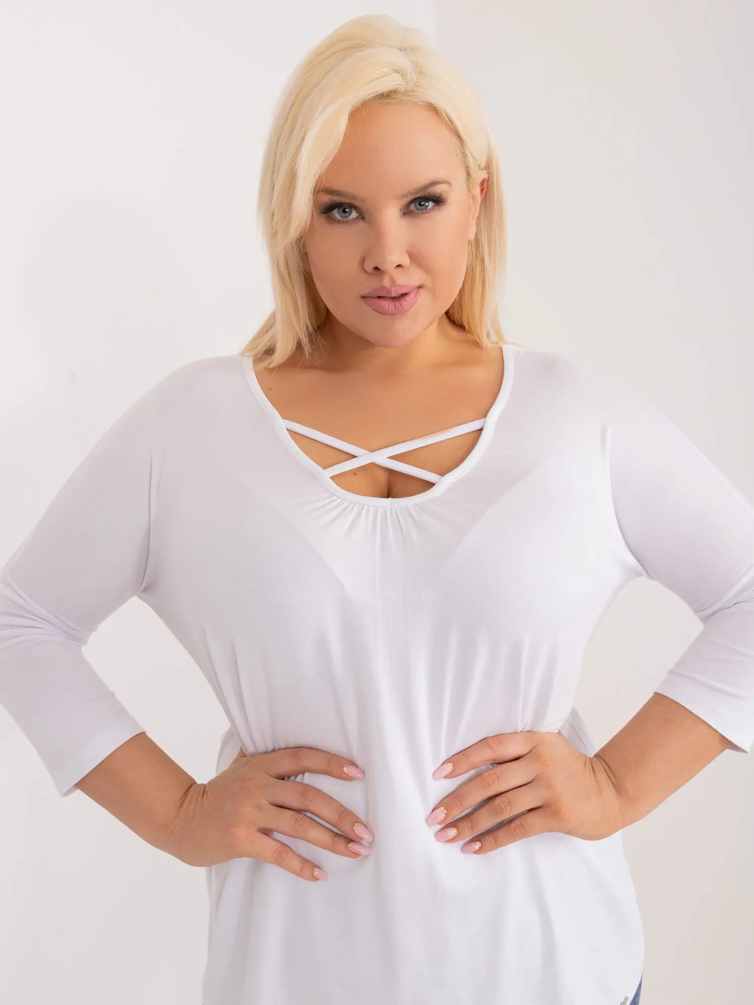 Halenka RV BZ 6329.43P bílá 2XL