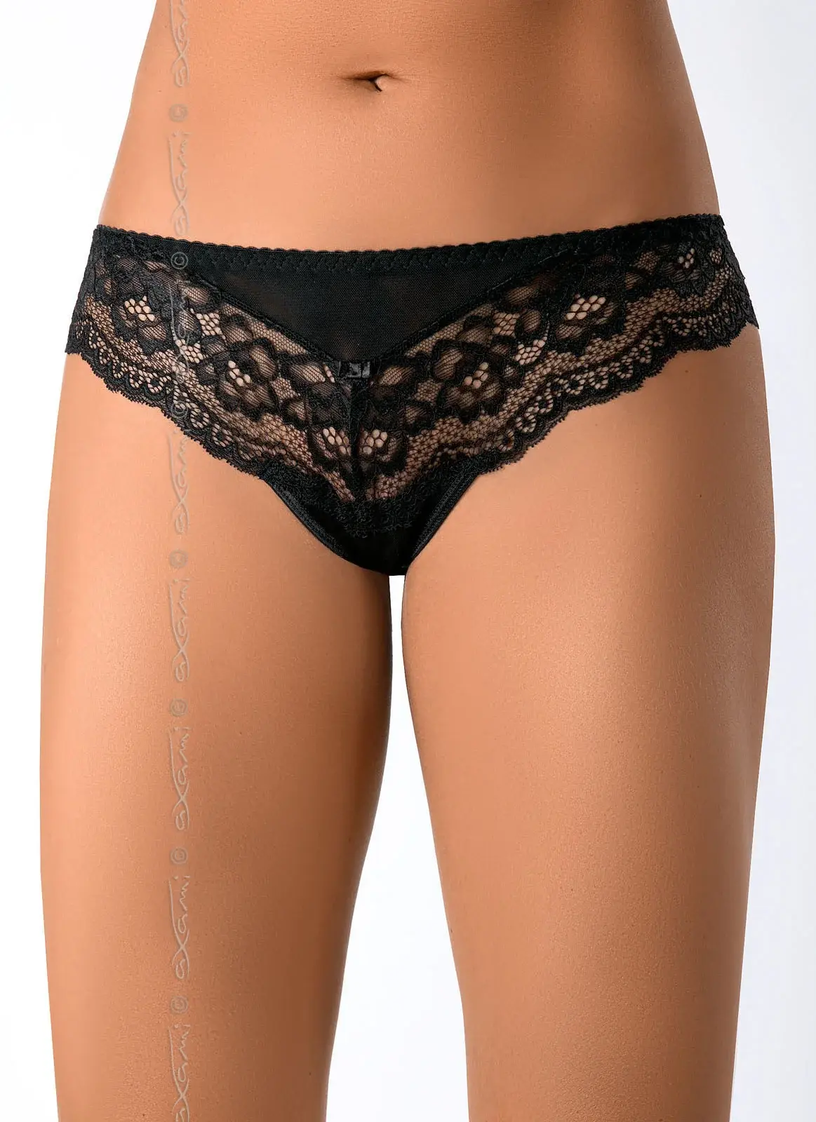 Tanga Axami V-7608 Zaina Barva: Černá, Velikost: L