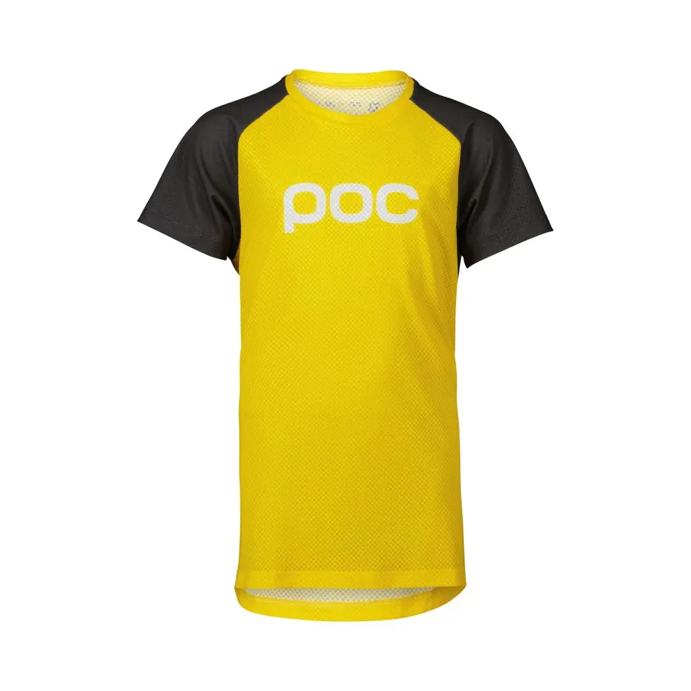 POC Y's Essential MTB Tee 150 žlutá/šedá