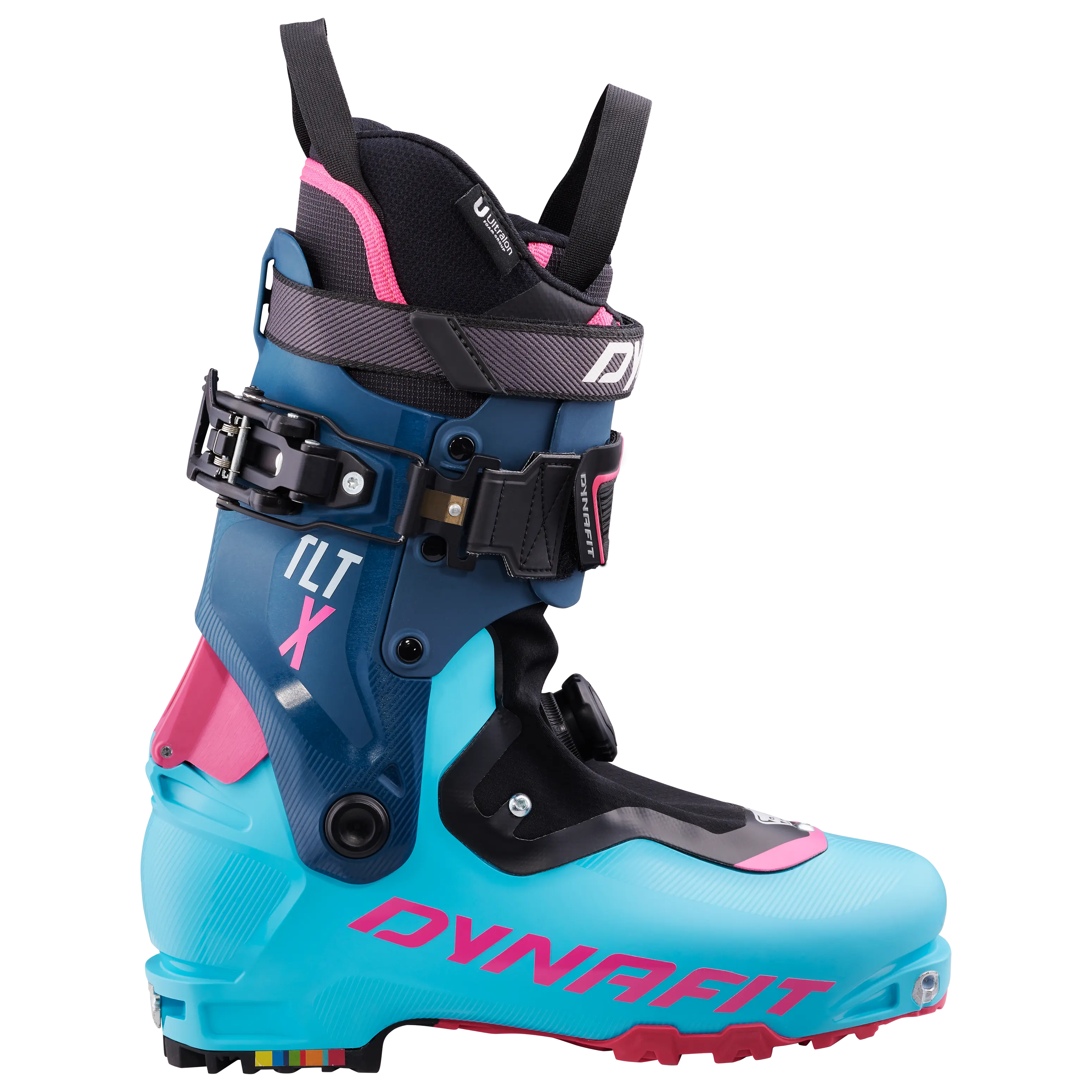 Dynafit TLT X W Boot 2023/2024 26,5 tyrkysová/růžová