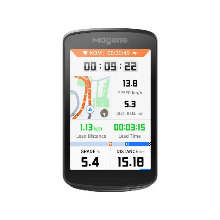 Magene C706 GPS tachometr černá