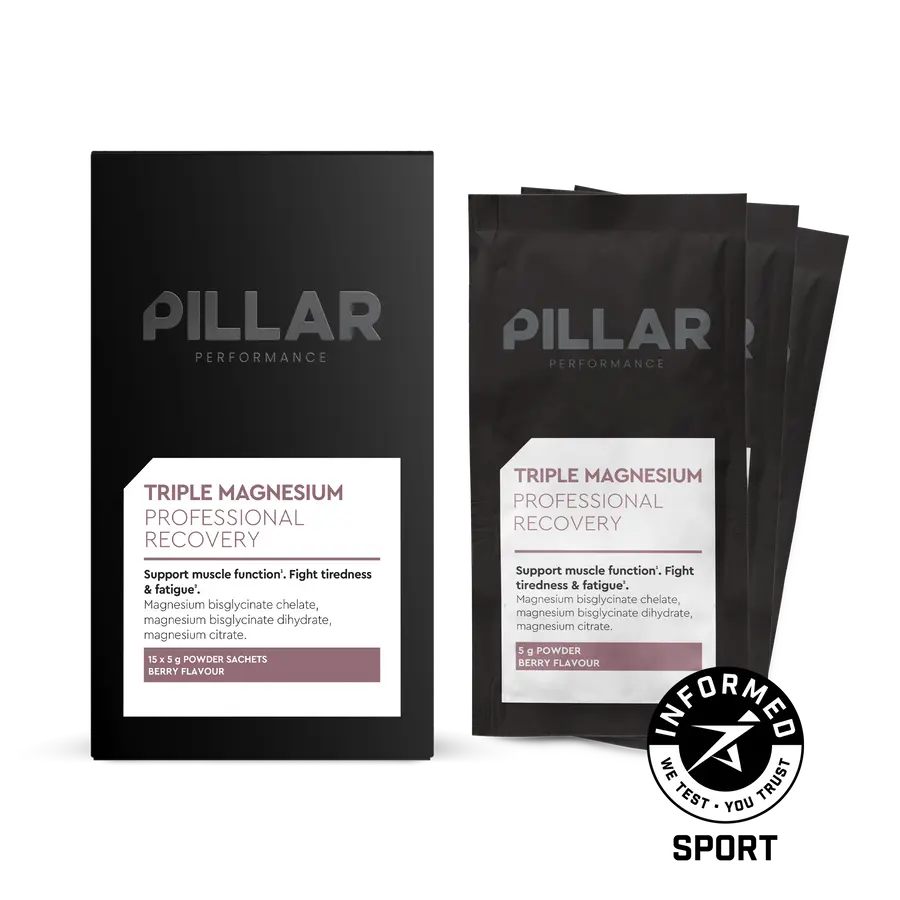 Pillar Triple Magnesium - Professional Recovery Berry 15x5 g 75 g