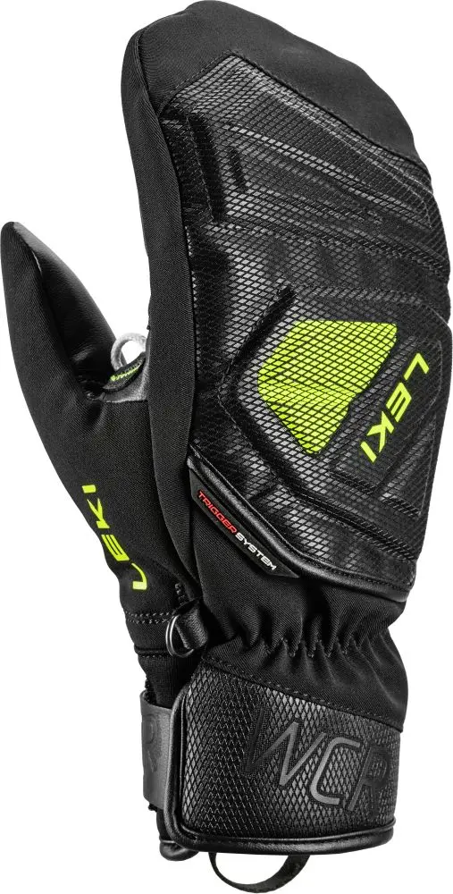 Leki WCR C-Tech 3D Junior Mitt 5 černá/žlutá