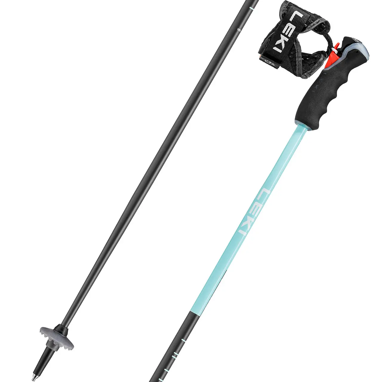 LEKI Artena Airfoil 3D 105 šedá/tyrkysová