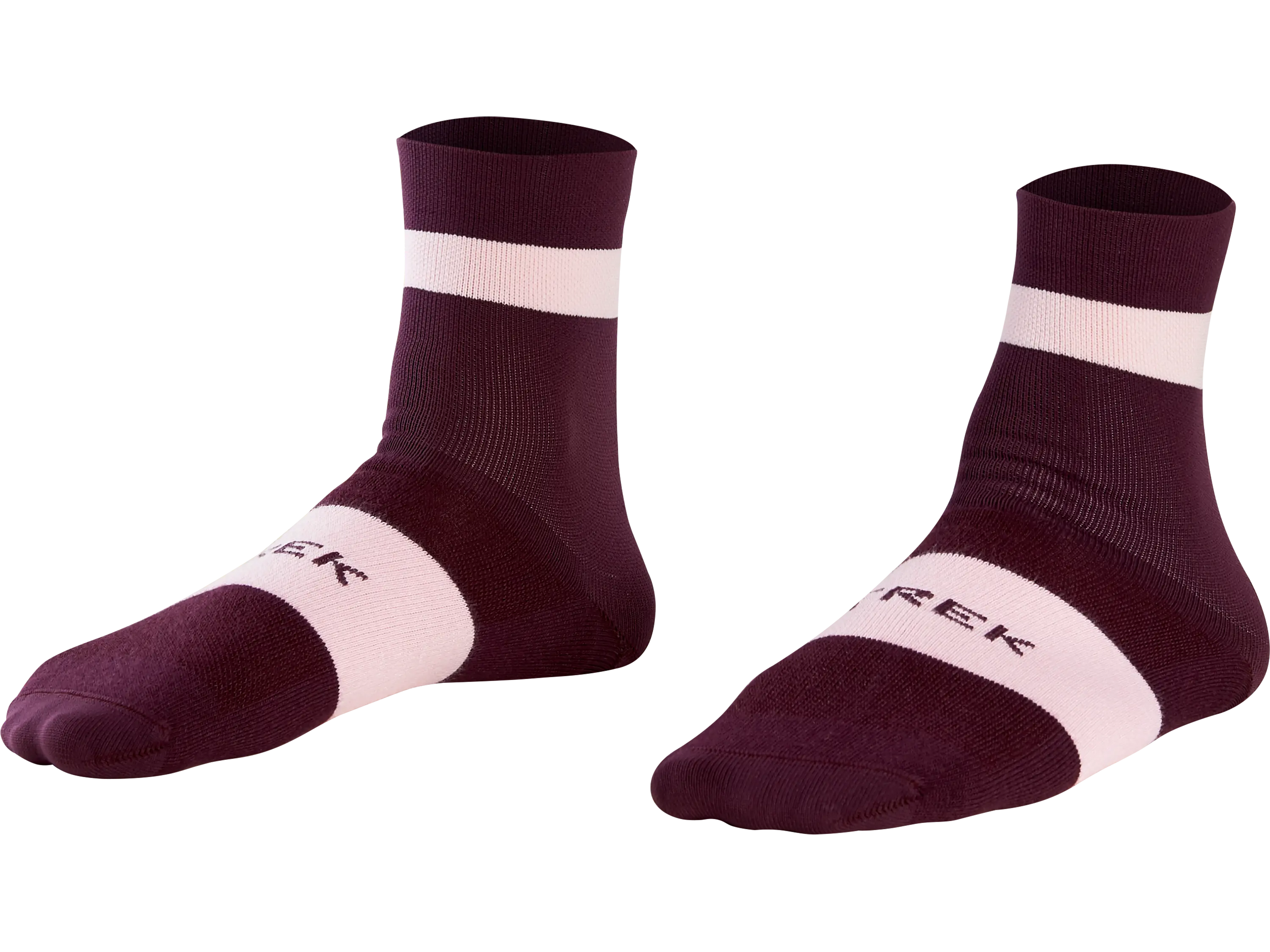 Trek Race Quarter Cycling Sock L fialová