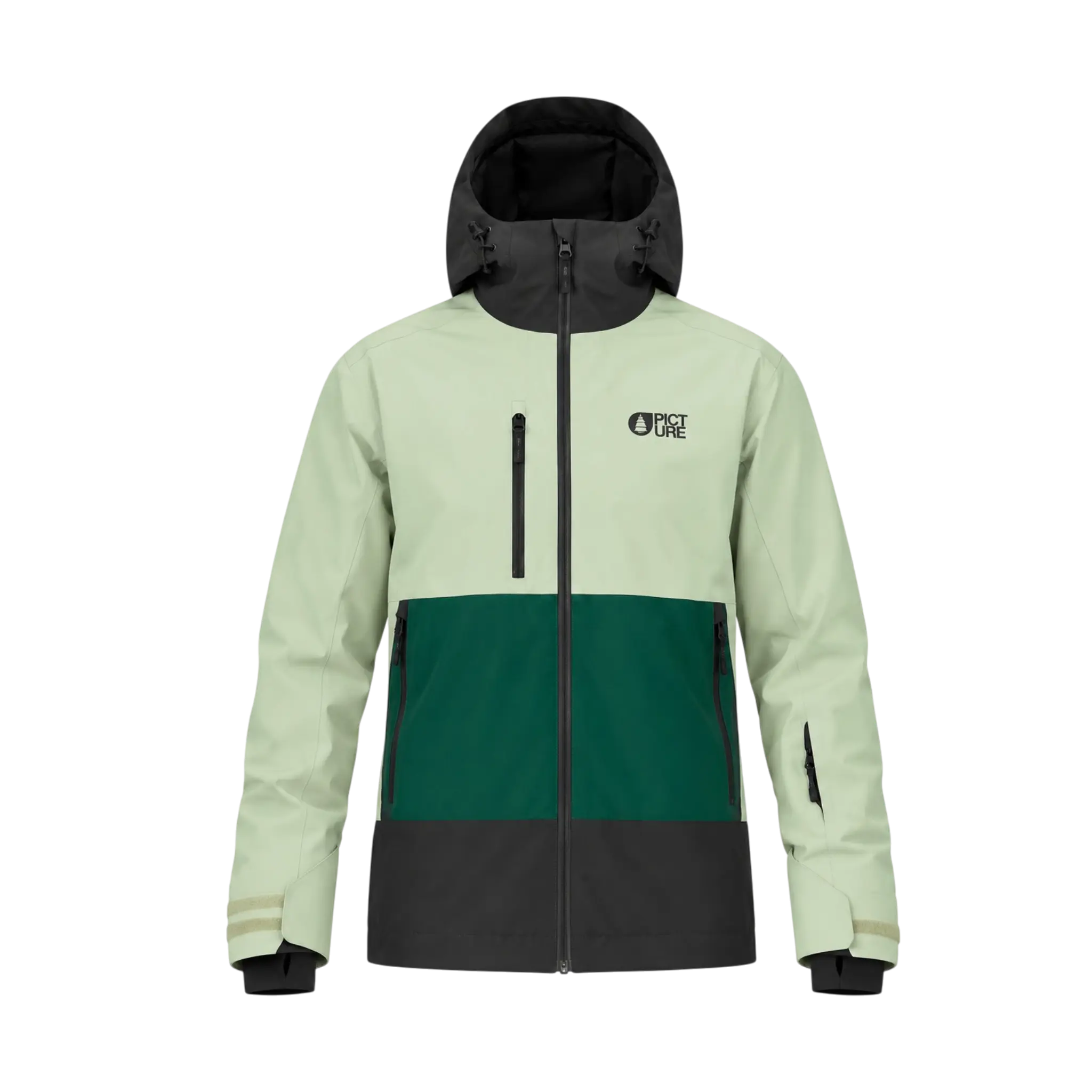 Picture Broader 3L 20/15 Jacket M zelená/černá