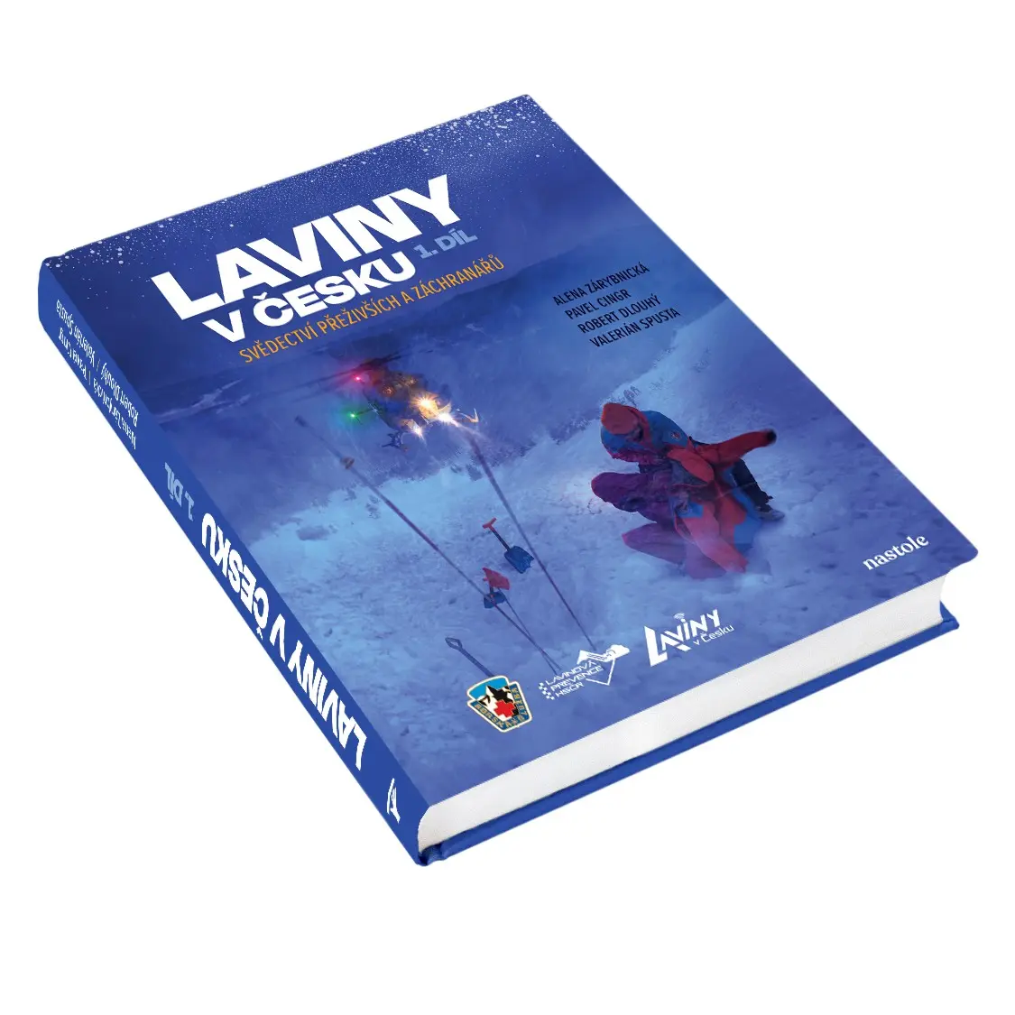 Kniha Laviny v česku
