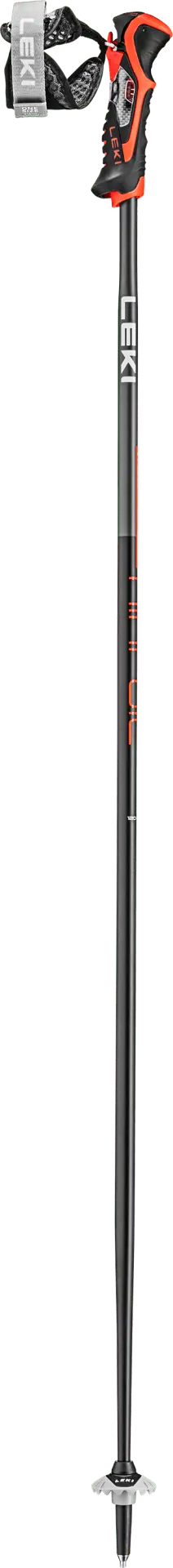 Leki Airfoil 3D black-dark anthracite-bright red Délka (cm): 115 cm