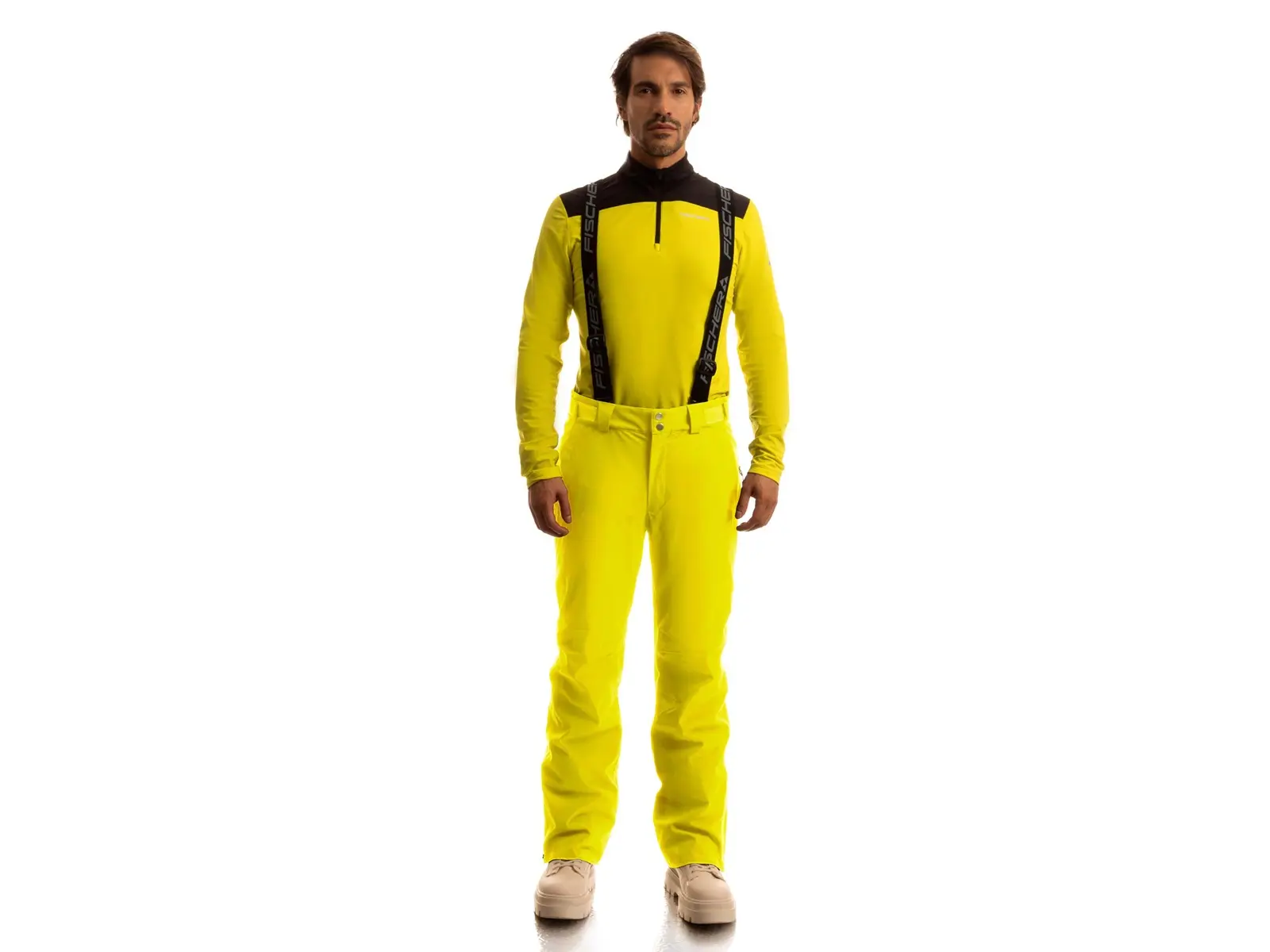 Fischer RC4 kalhoty S žlutá