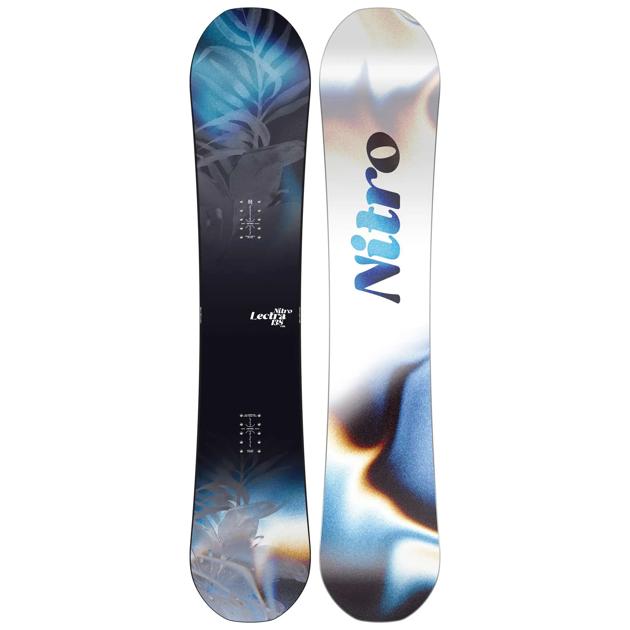 NITRO snowboard LECTRA LEAF CAM-OUT
