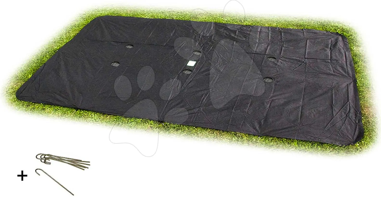 Krycí plachta Weather Cover ground level trampoline rectangular Exit Toys pro trampolíny o rozměru 275*458 cm