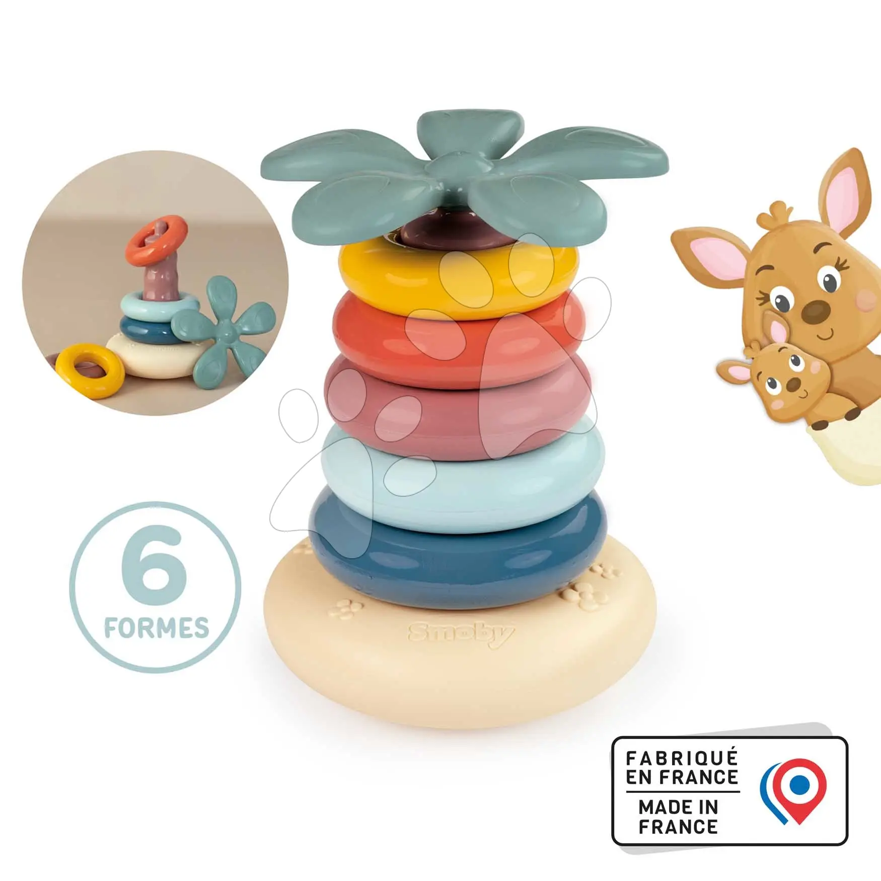 Smoby Little - Pyramida Roly Poly