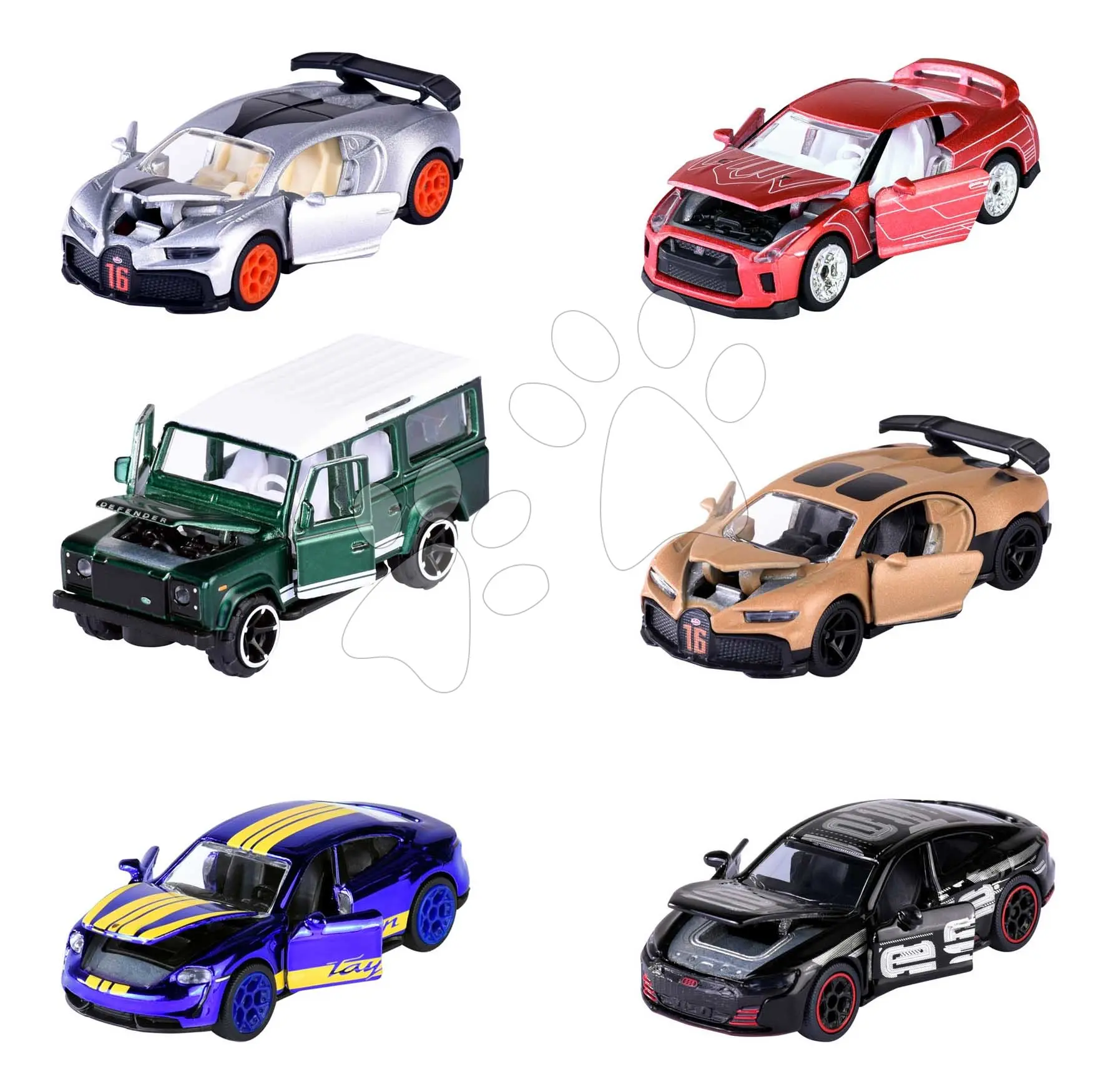 Autíčko Deluxe Cars,7,5 cm, 6 druhů