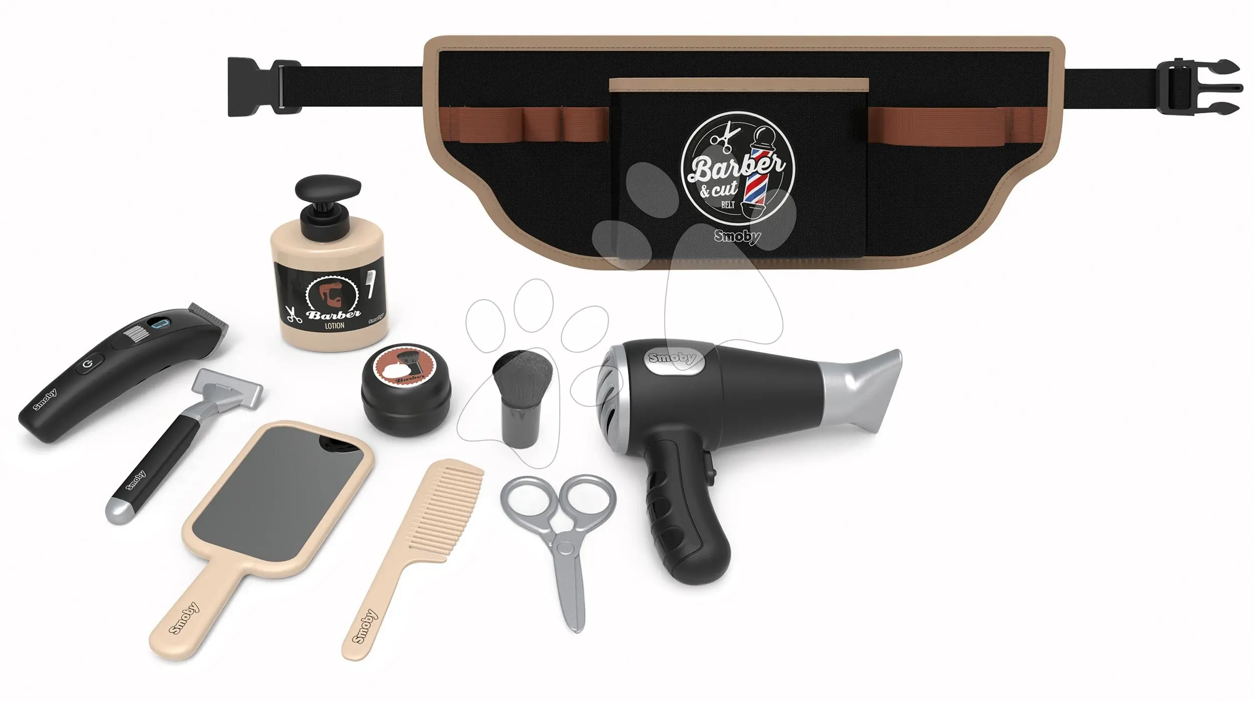 Smoby Barber sada na holení a stříhání opasek