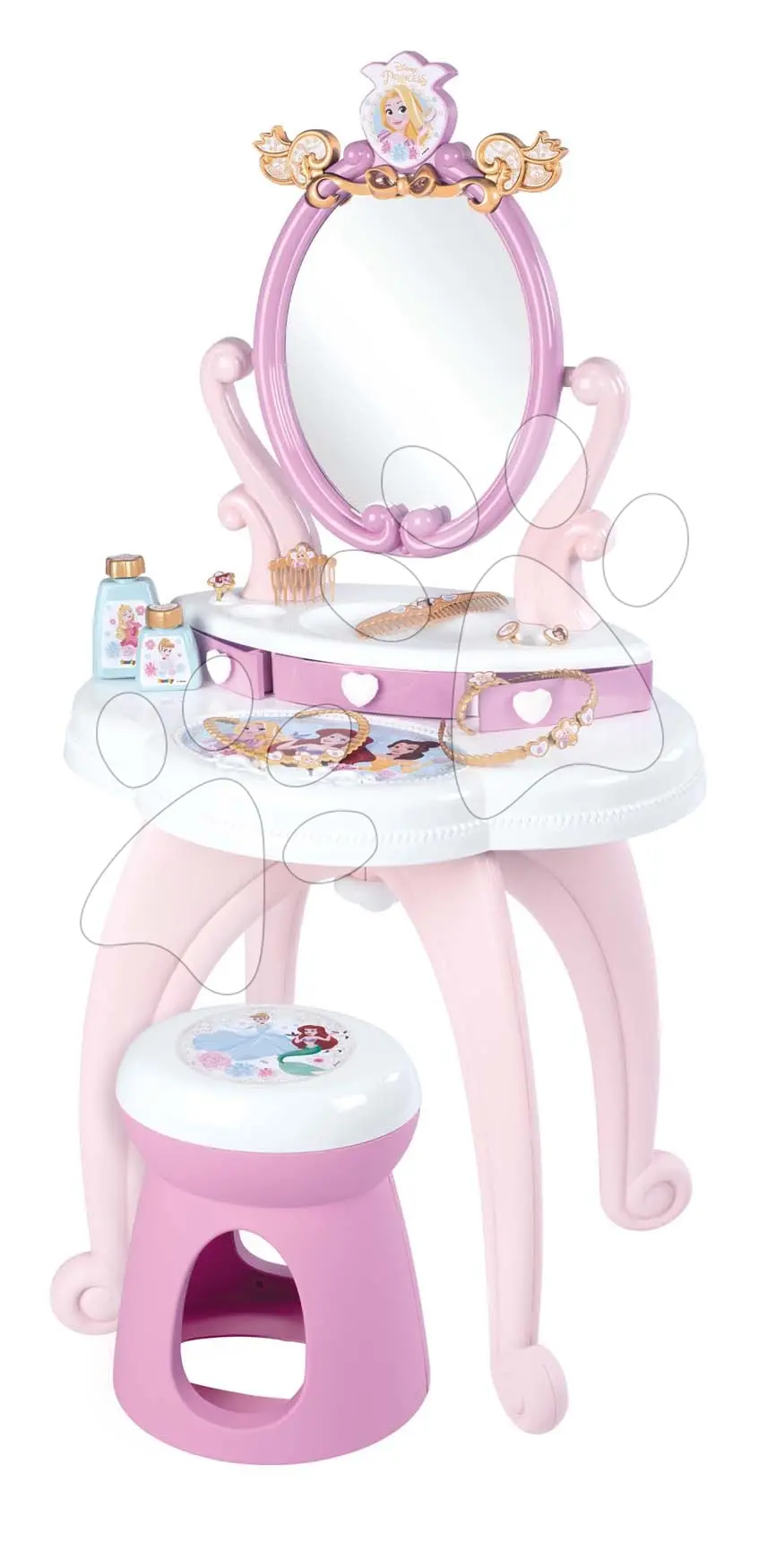 SMOBY Toaletní stolek 2v1 Disney Princezny 157283