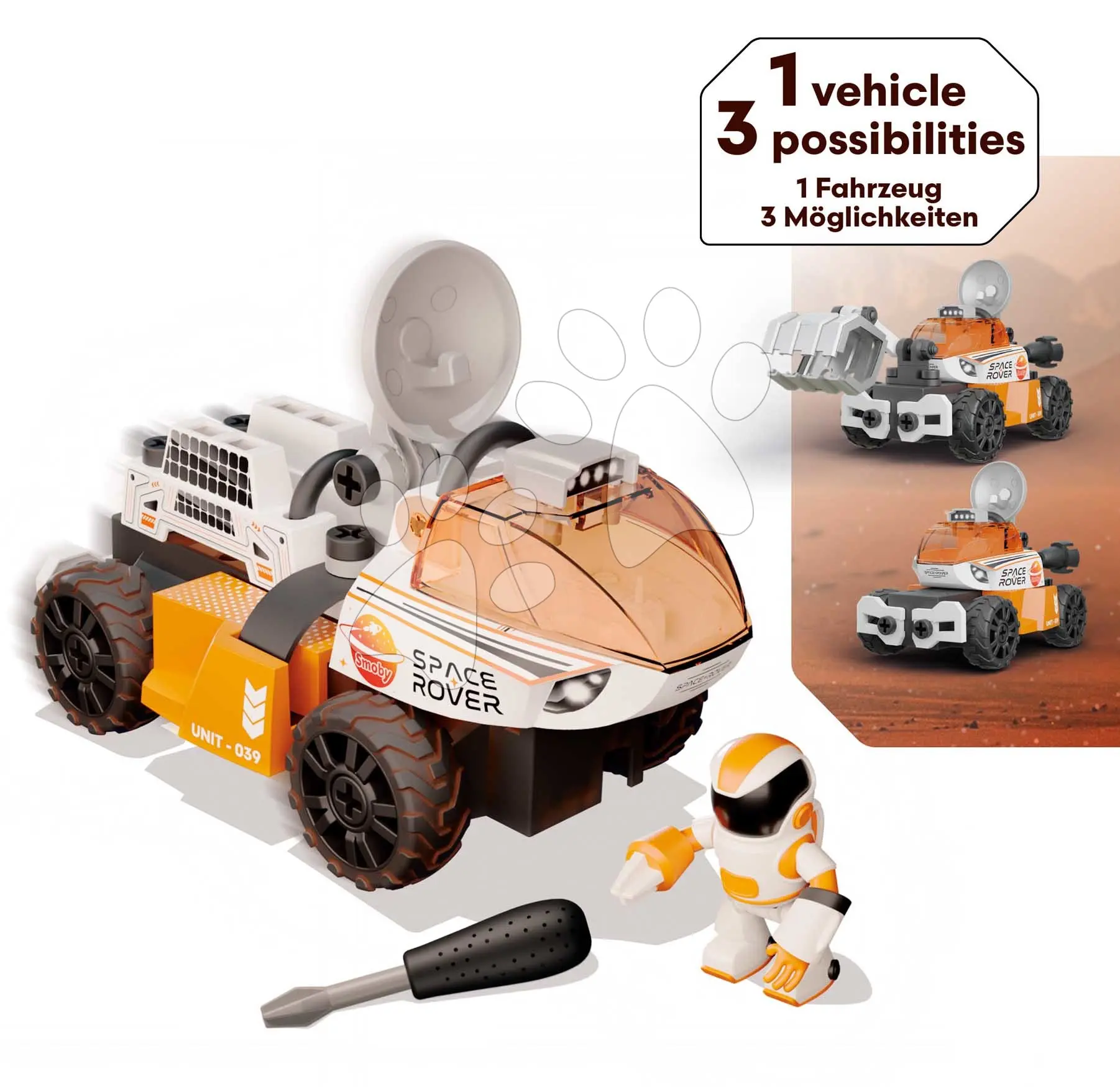 Vesmírné vozítko Space Rover Discovery Set