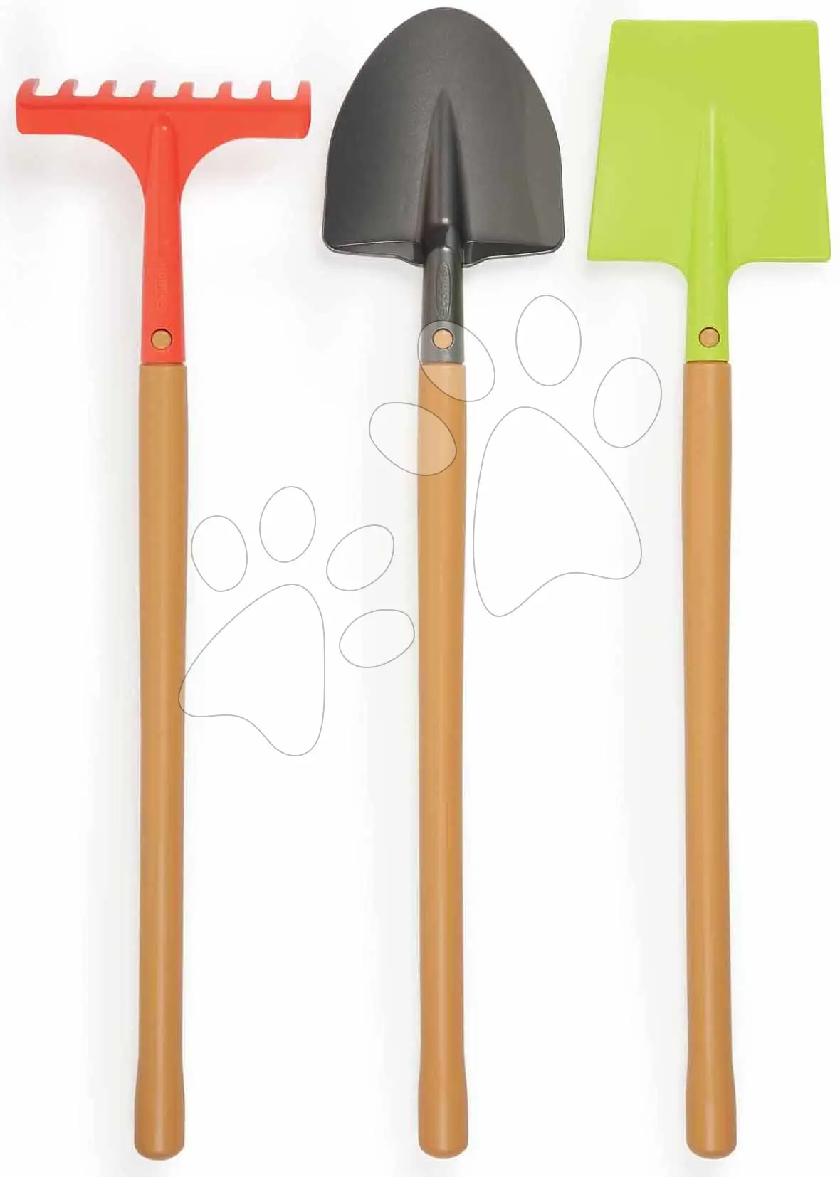 Ecoiffier Sada velkého zahradnického nářadí (3ks) 70 cm