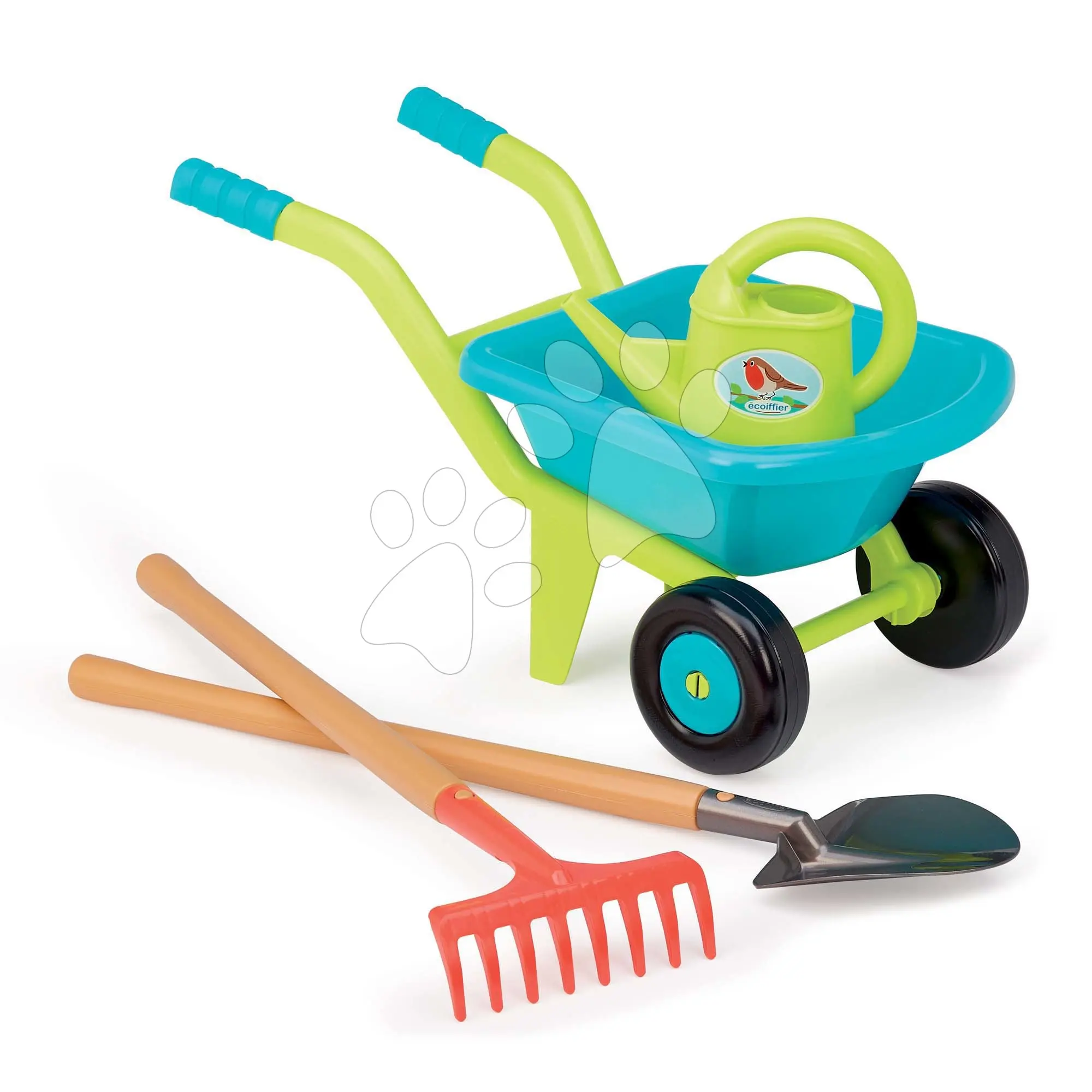 MPK Toys Zahradní kolečko (s 2 kolečky) s příslušenstvím Deluxe