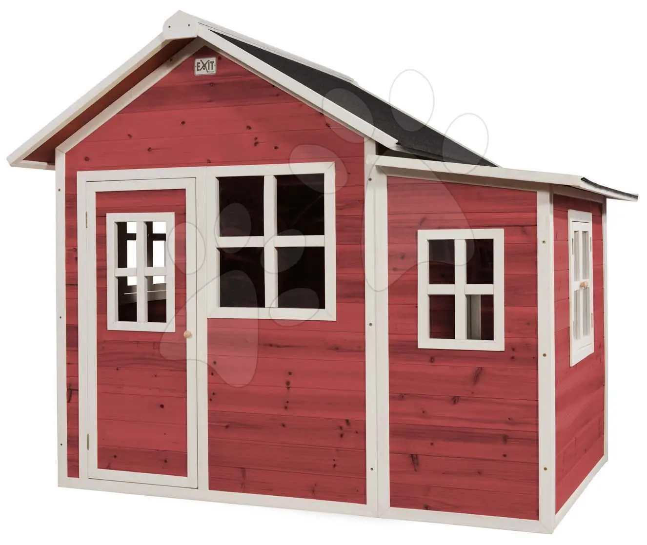 EXIT TOYS Zahradní cedrový domeček Exit Loft 150 červený