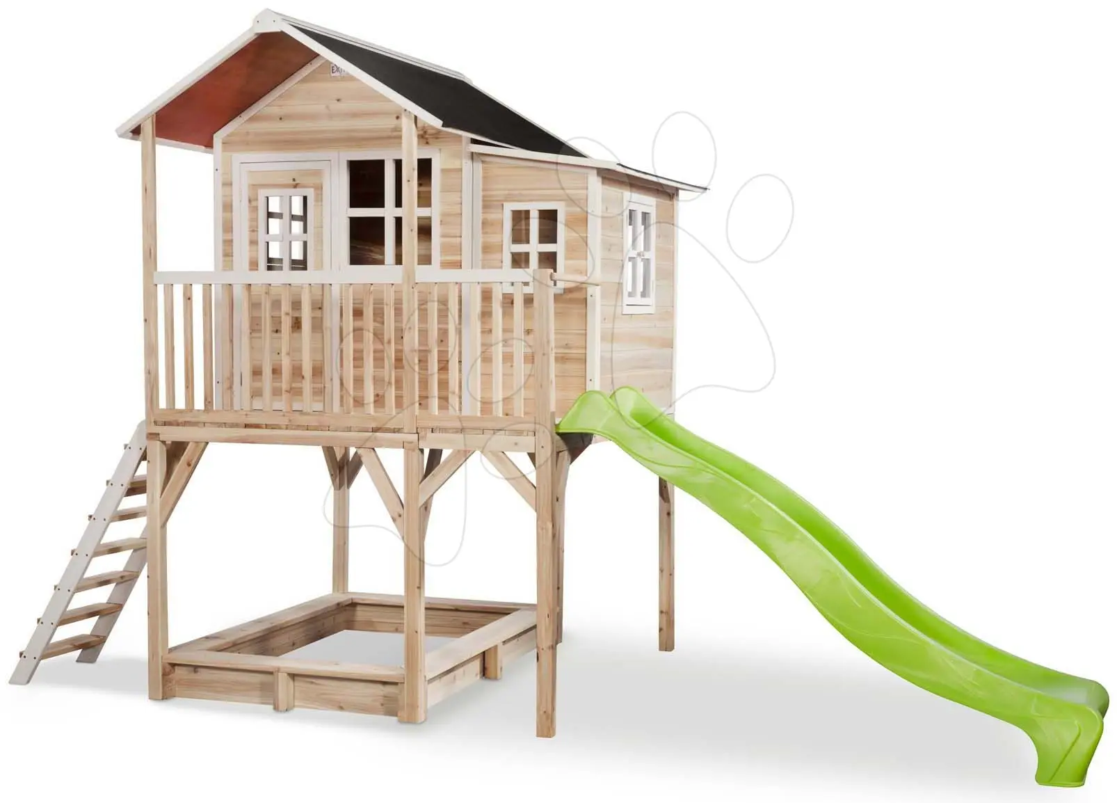 EXIT TOYS Zahradní cedrový domeček Exit Loft 750 přírodní