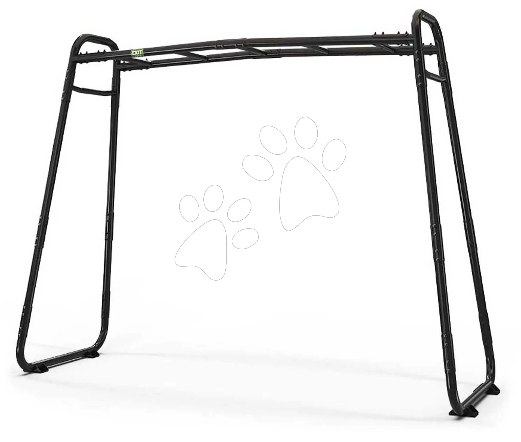 Multifunkční fitness centrum GetSet Monkeybar MB200 Black Exit Toys rozšiřitelné s ocelovou konstrukcí