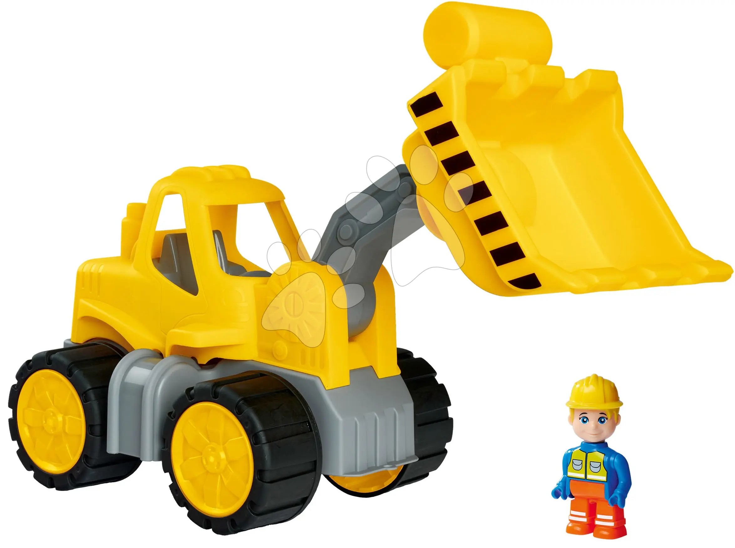 BIG Power Kolový nakladač s figurkou 47 cm