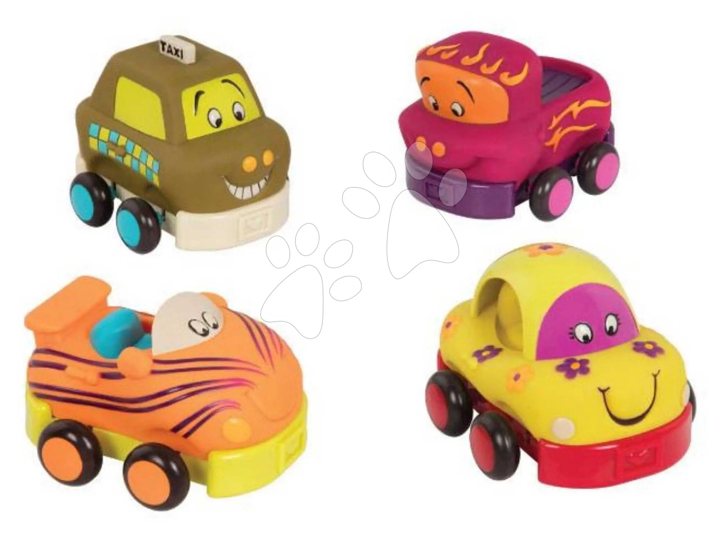 B-Toys Autíčka na setrvačník Wheeee-ls!