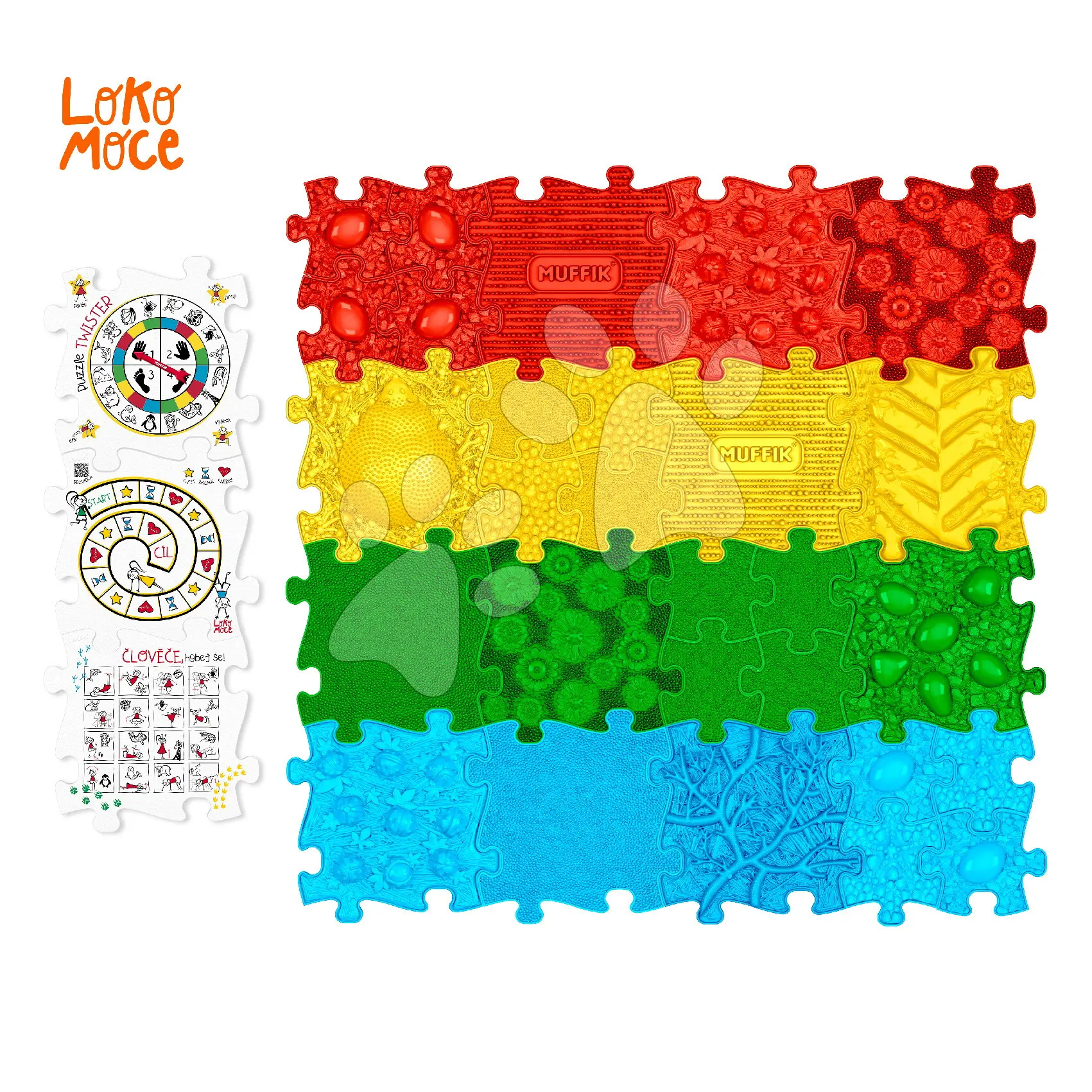 MUFFIK Člověče, hýbej se! & Puzzle Twister