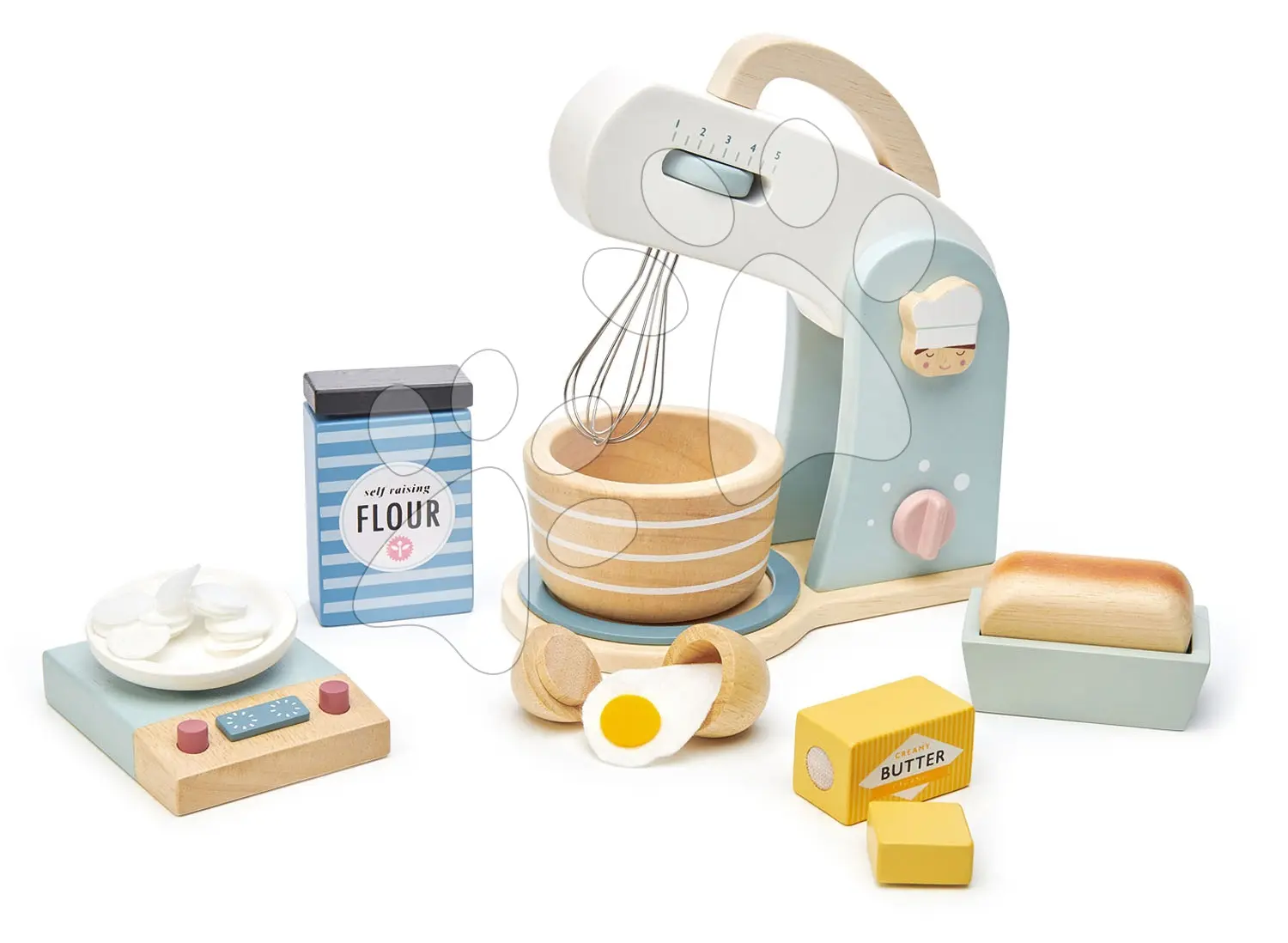 Dřevěná sada na pečení Tender Leaf Home Baking Set uni