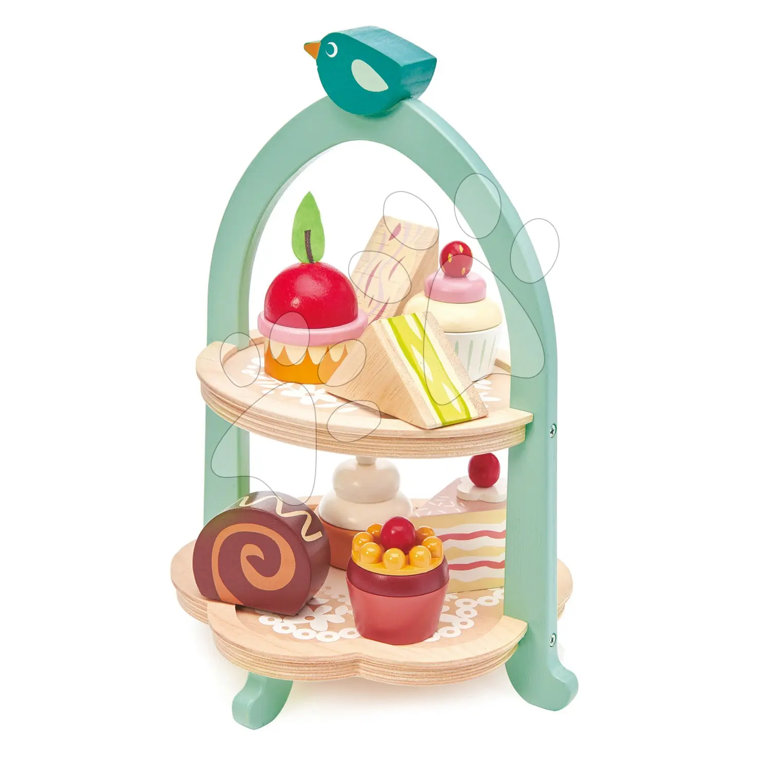 Dřevěný stojan na zákusky Tender Leaf Birdie Afternoon Tea Stand uni