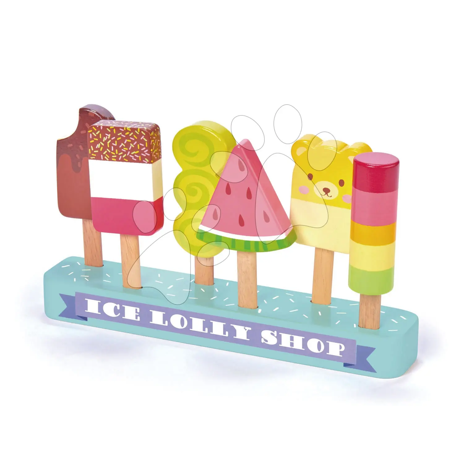 Dřevěný stojan s nanuky Tender Leaf Ice Lolly Shop