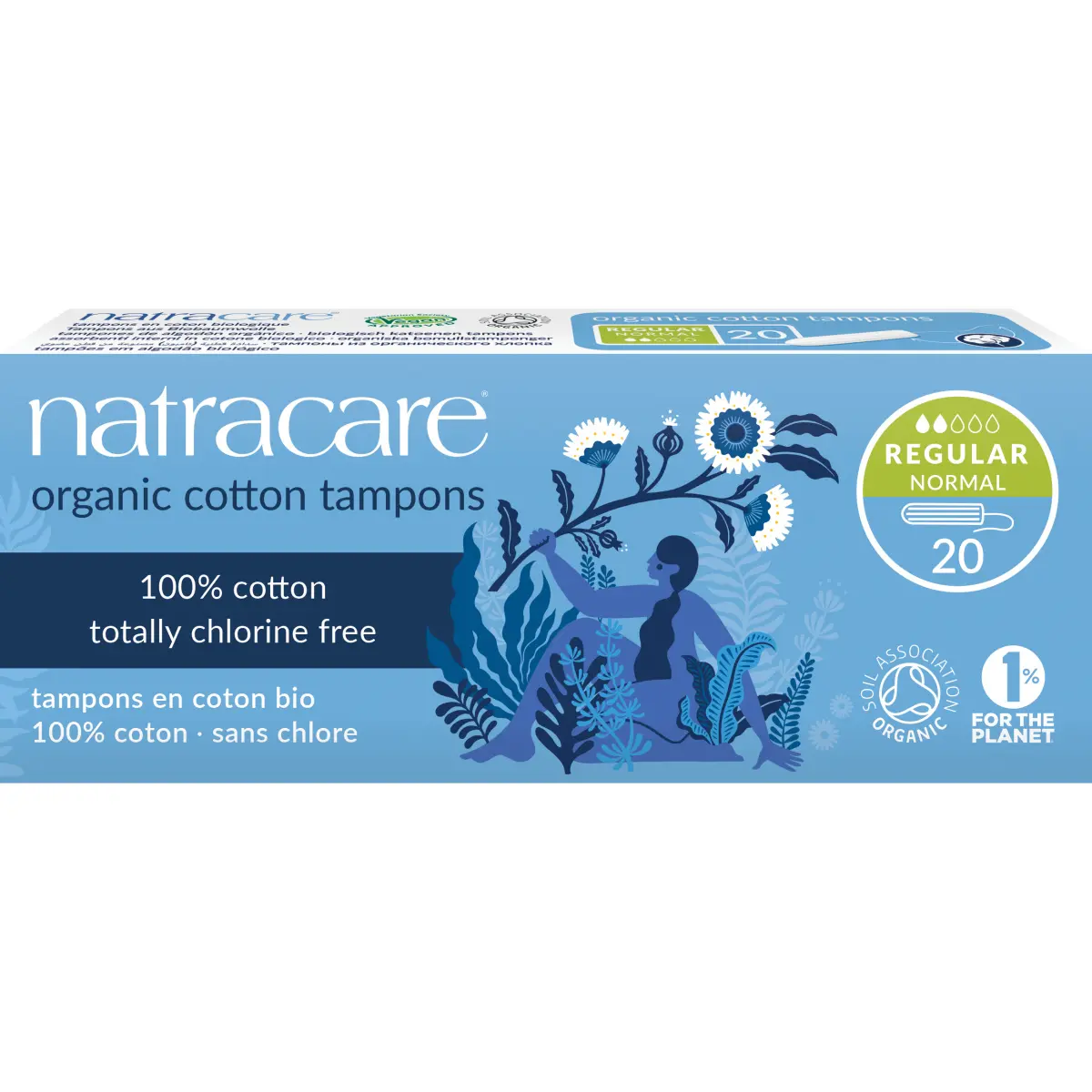 Tampony Natracare Regular 20 ks (NATRA03)