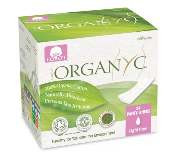 Slipové vložky Organyc 24ks (ORGST01)