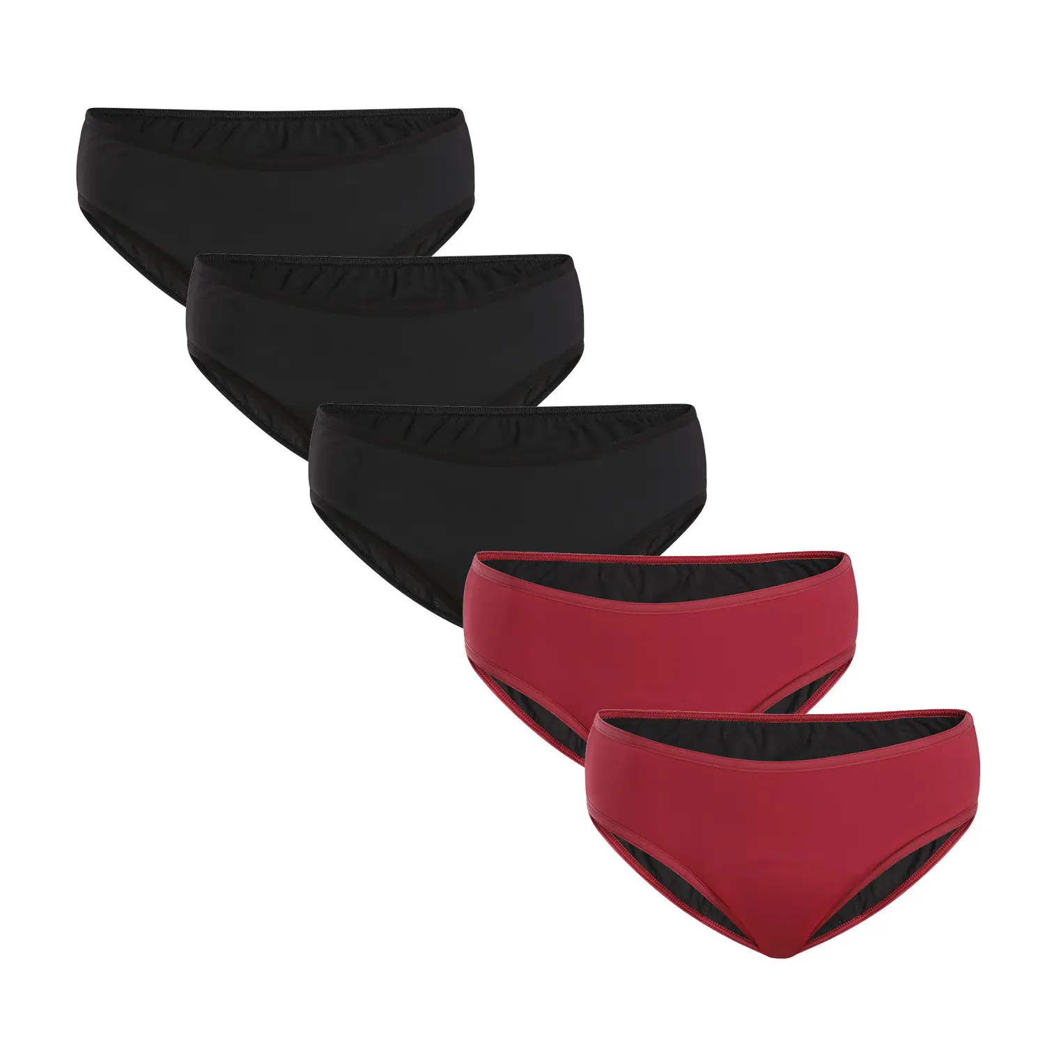 5PACK Menstruační kalhotky Meracus Timeless Plus (MEMS101)