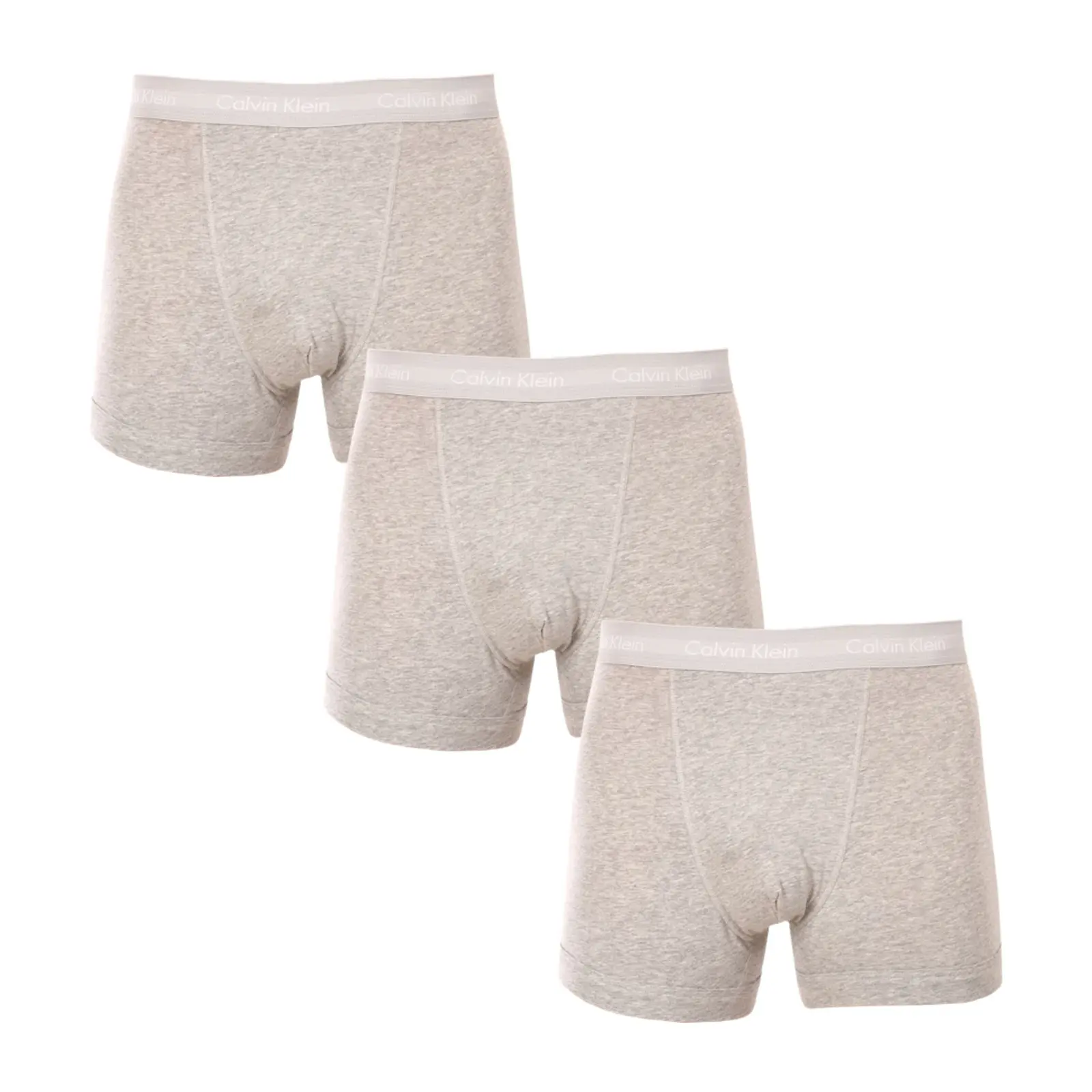3PACK pánské boxerky Calvin Klein šedé (U2662G-080) S