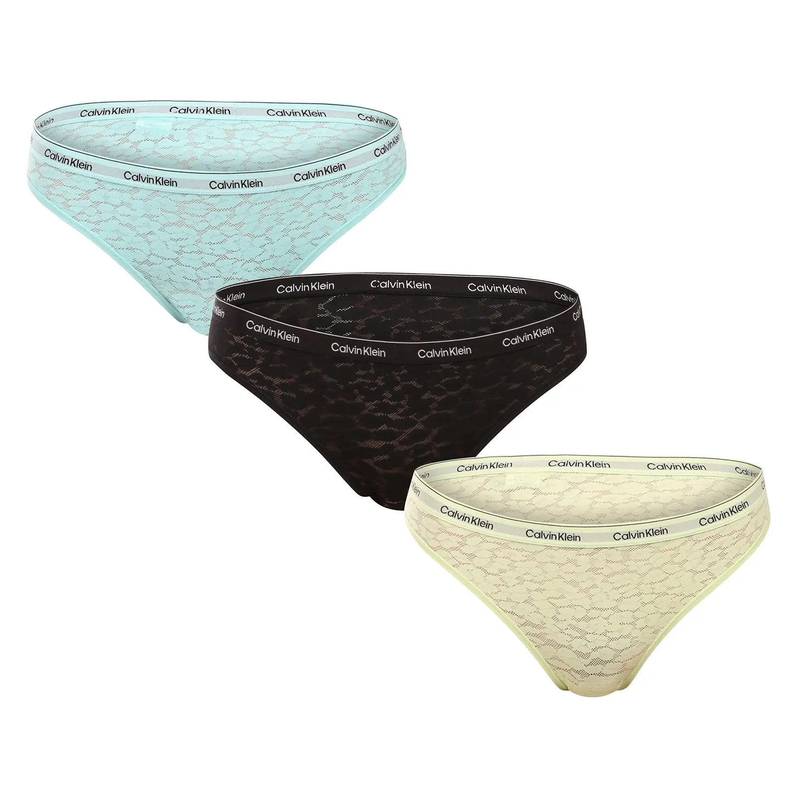 3PACK dámské kalhotky Calvin Klein vícebarevné (QD5069E-W5S)
